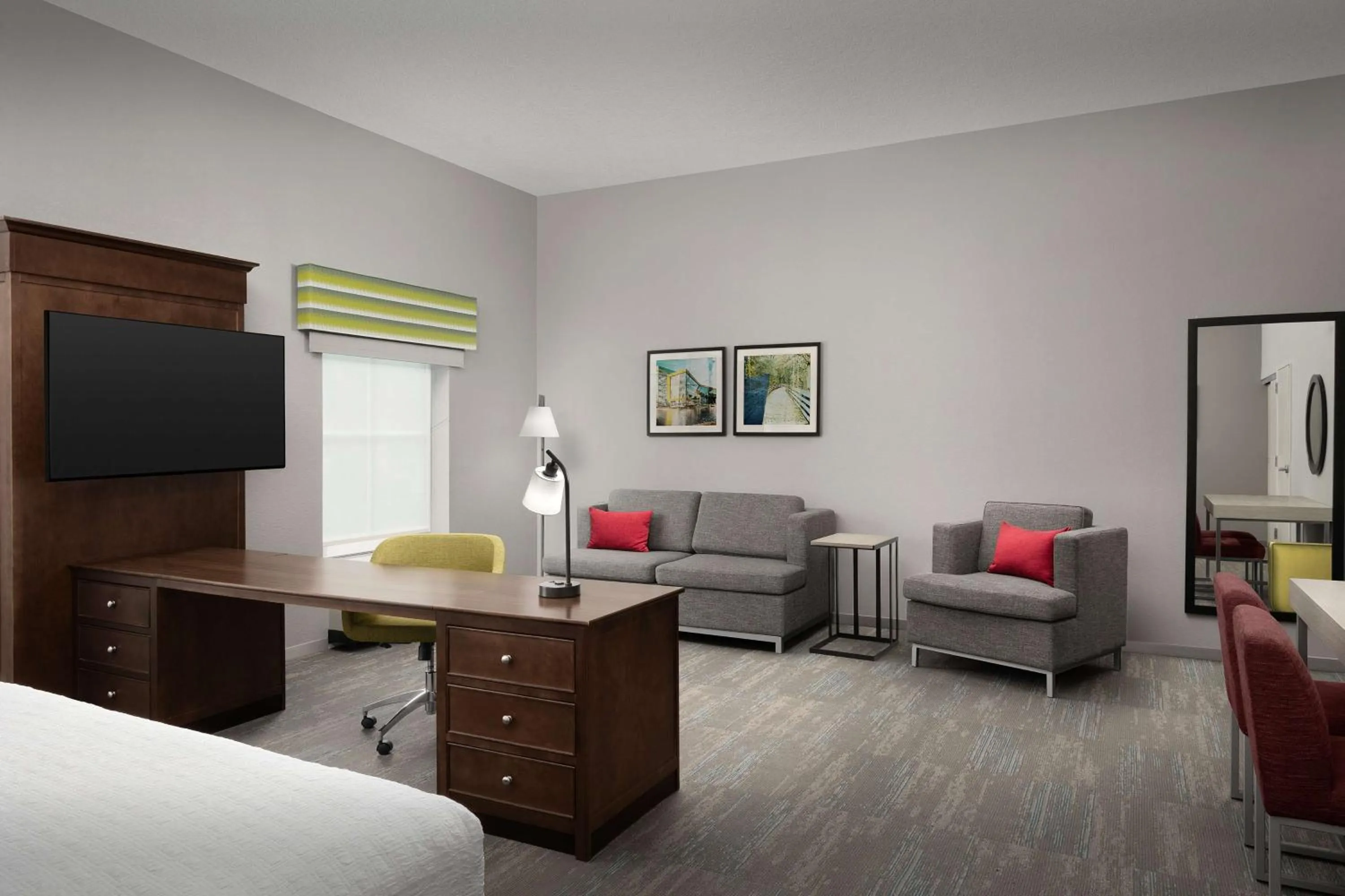 Bedroom, Bed in Hampton Inn & Suites Orlando North Altamonte Springs