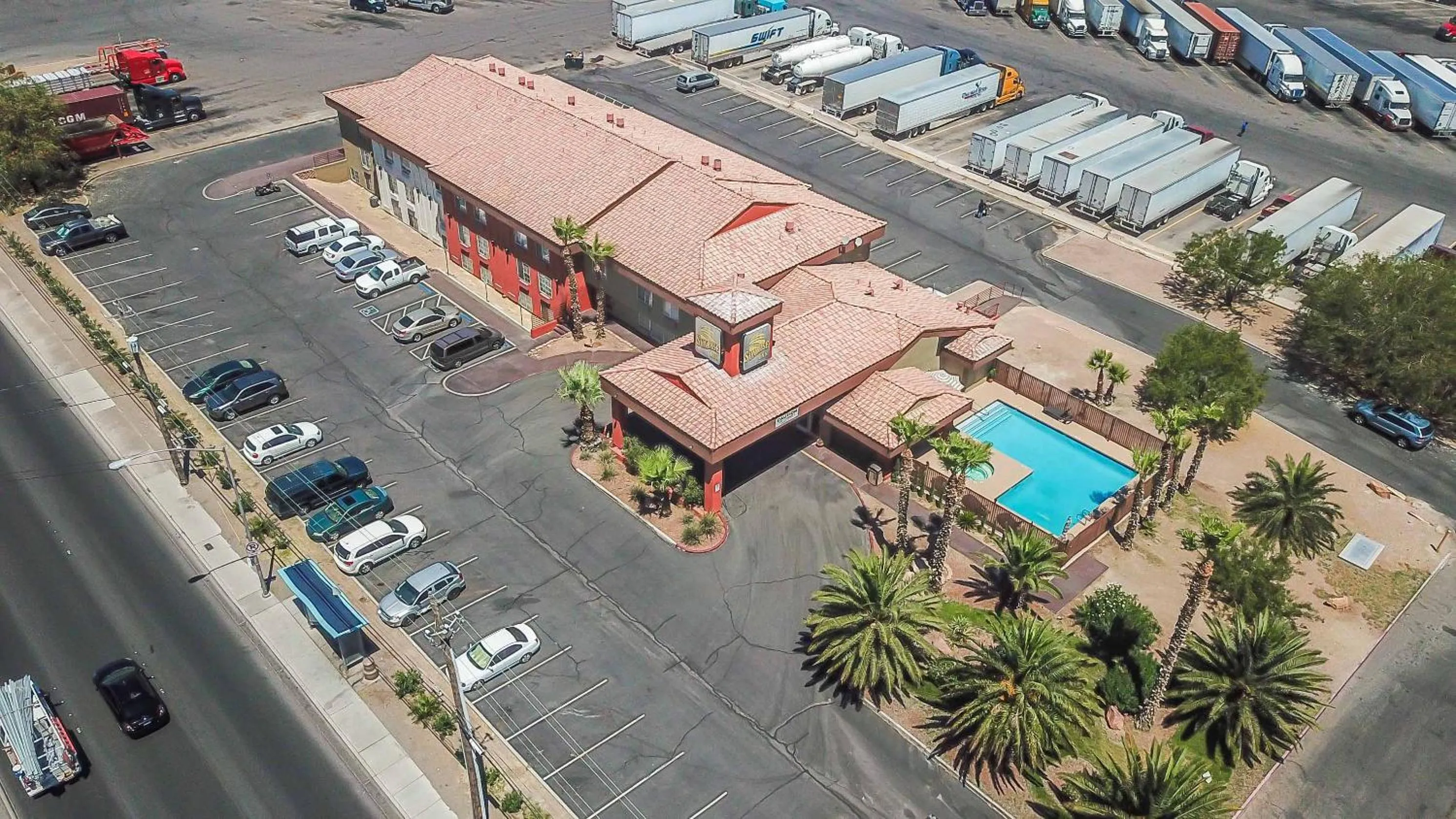 Bird's eye view in Sunrise Inn