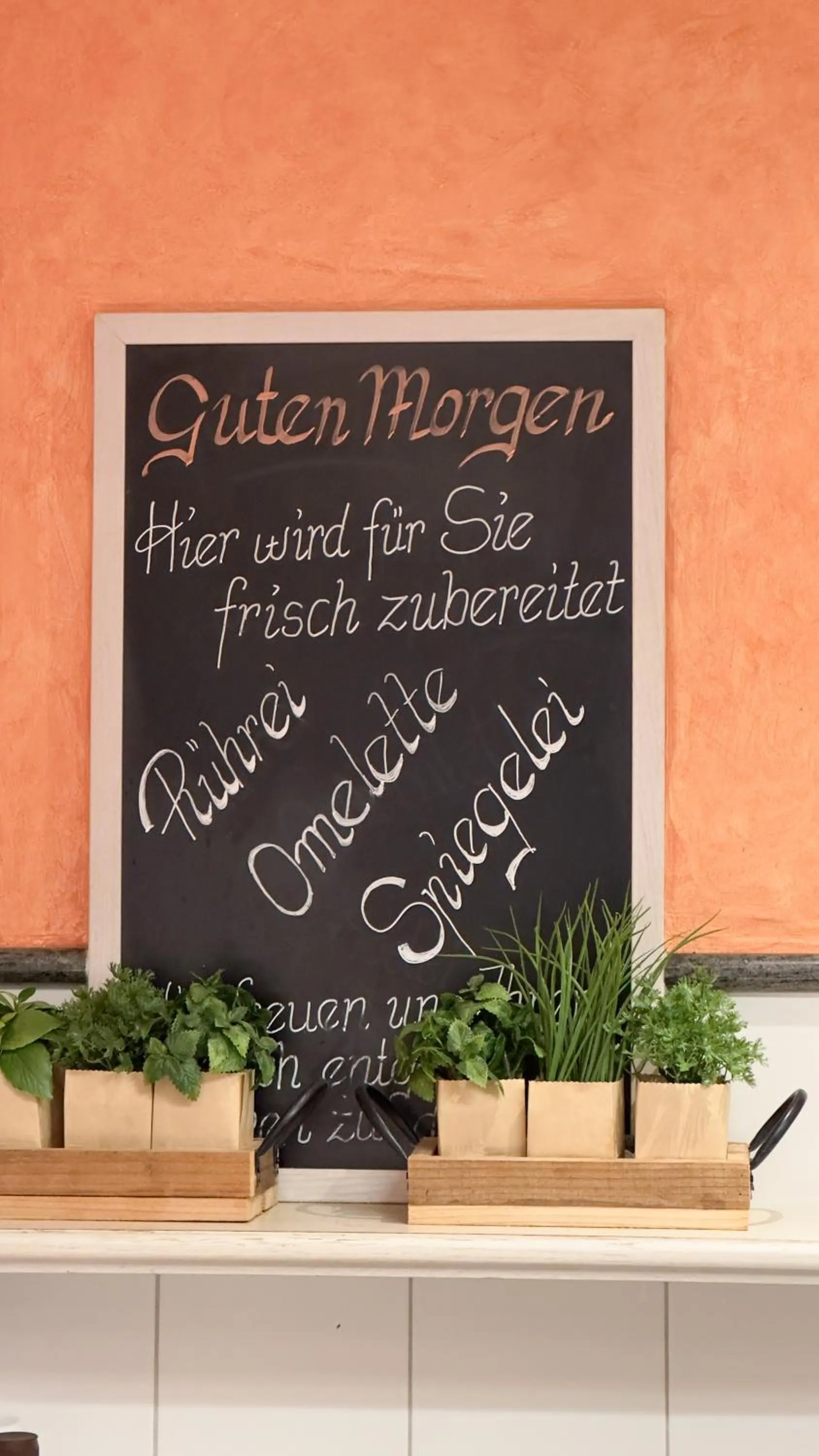 Buffet breakfast in Parkhotel