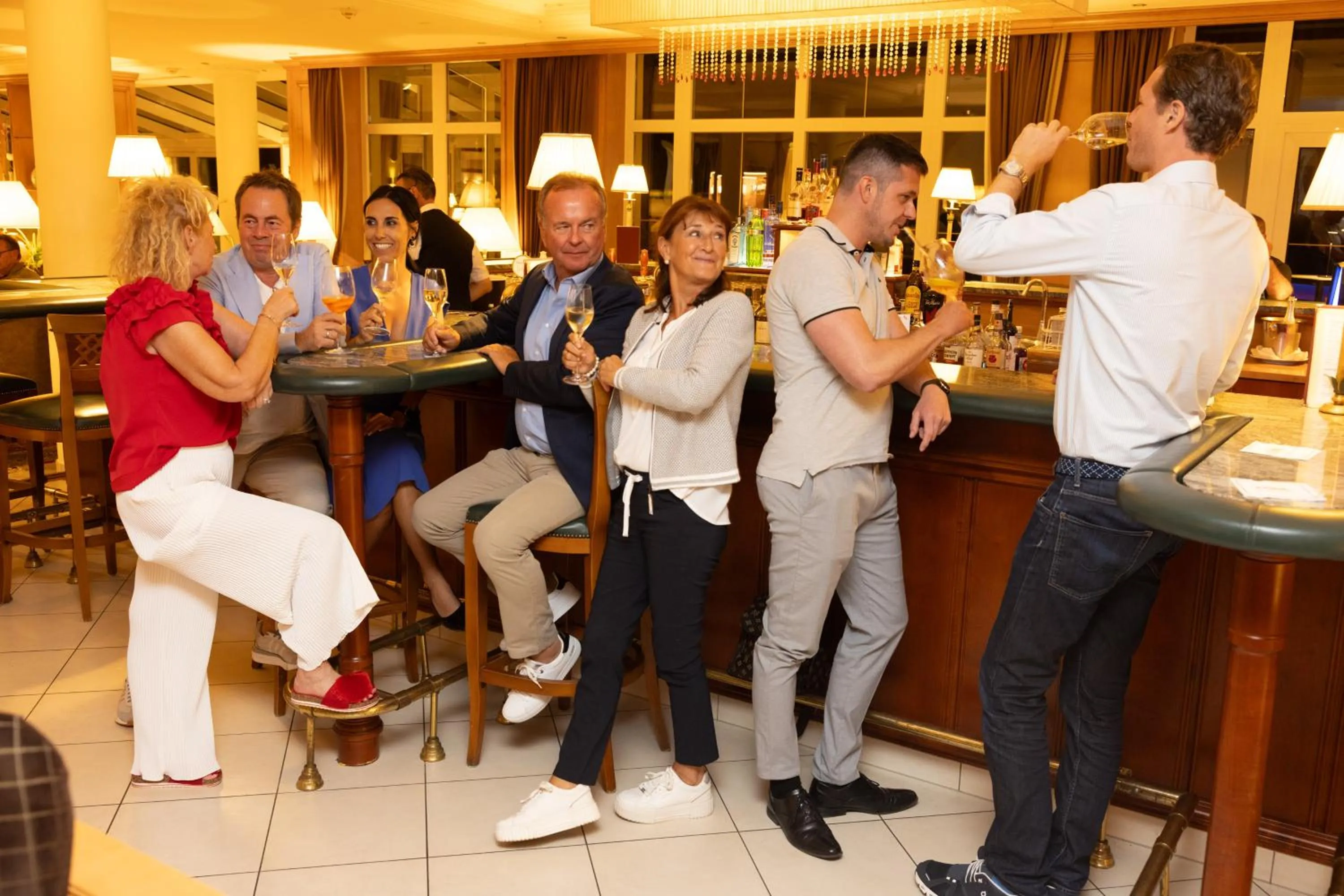 Lounge or bar in Parkhotel