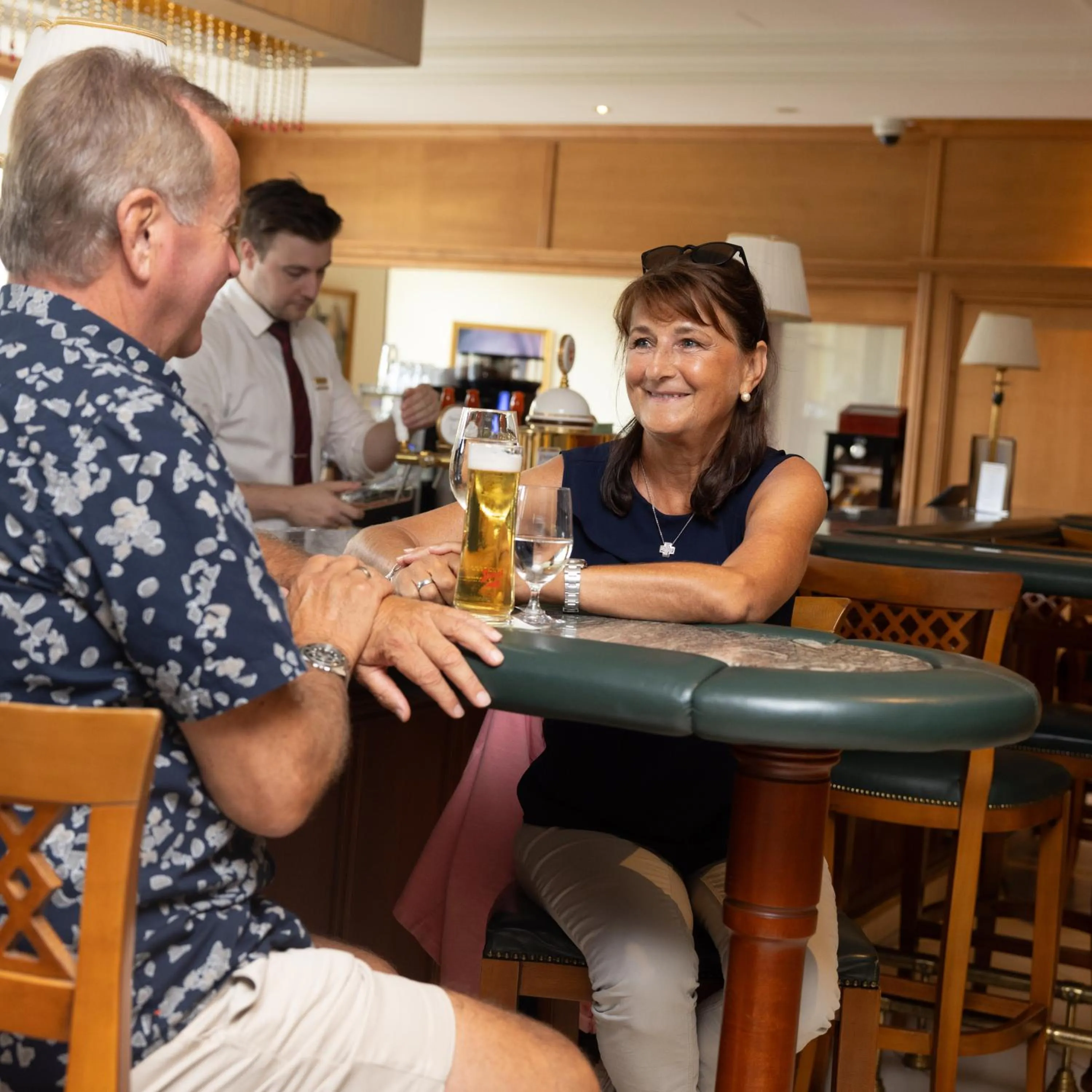 Lobby or reception in Parkhotel