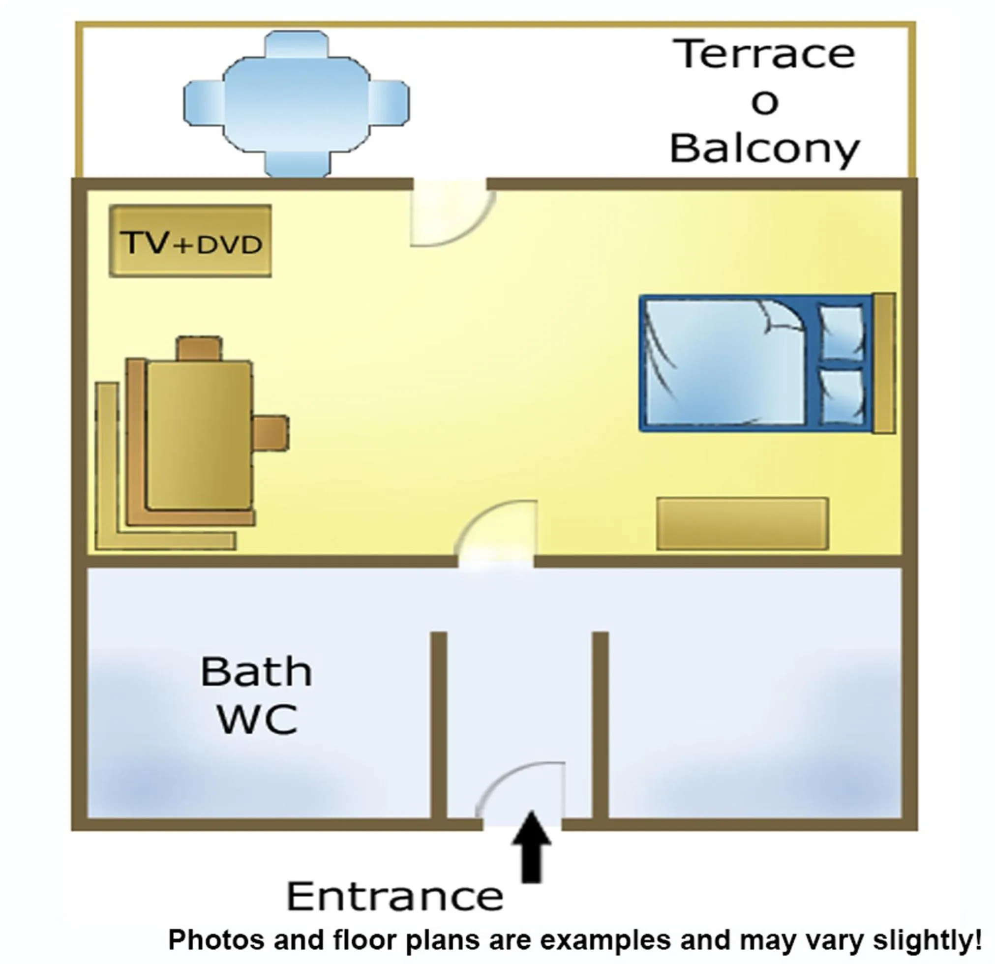 Floor plan in Barry Memle Directly at the Lake