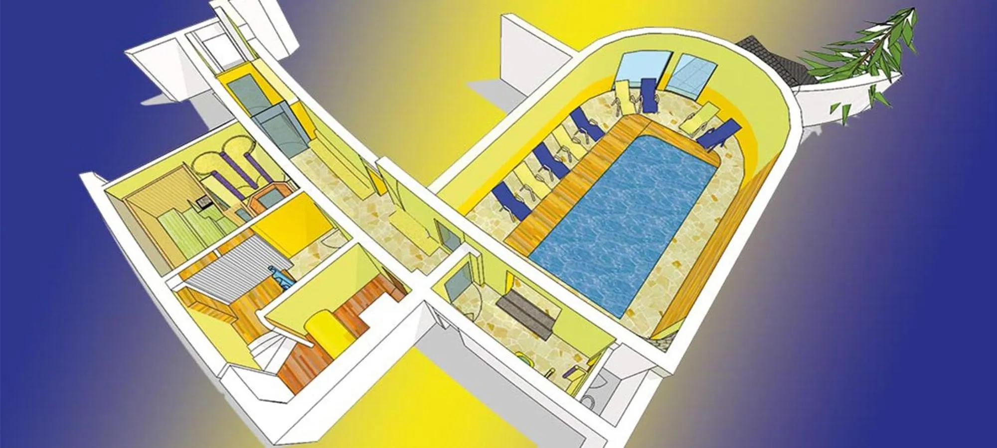 Spa and wellness centre/facilities in Barry Memle Directly at the Lake