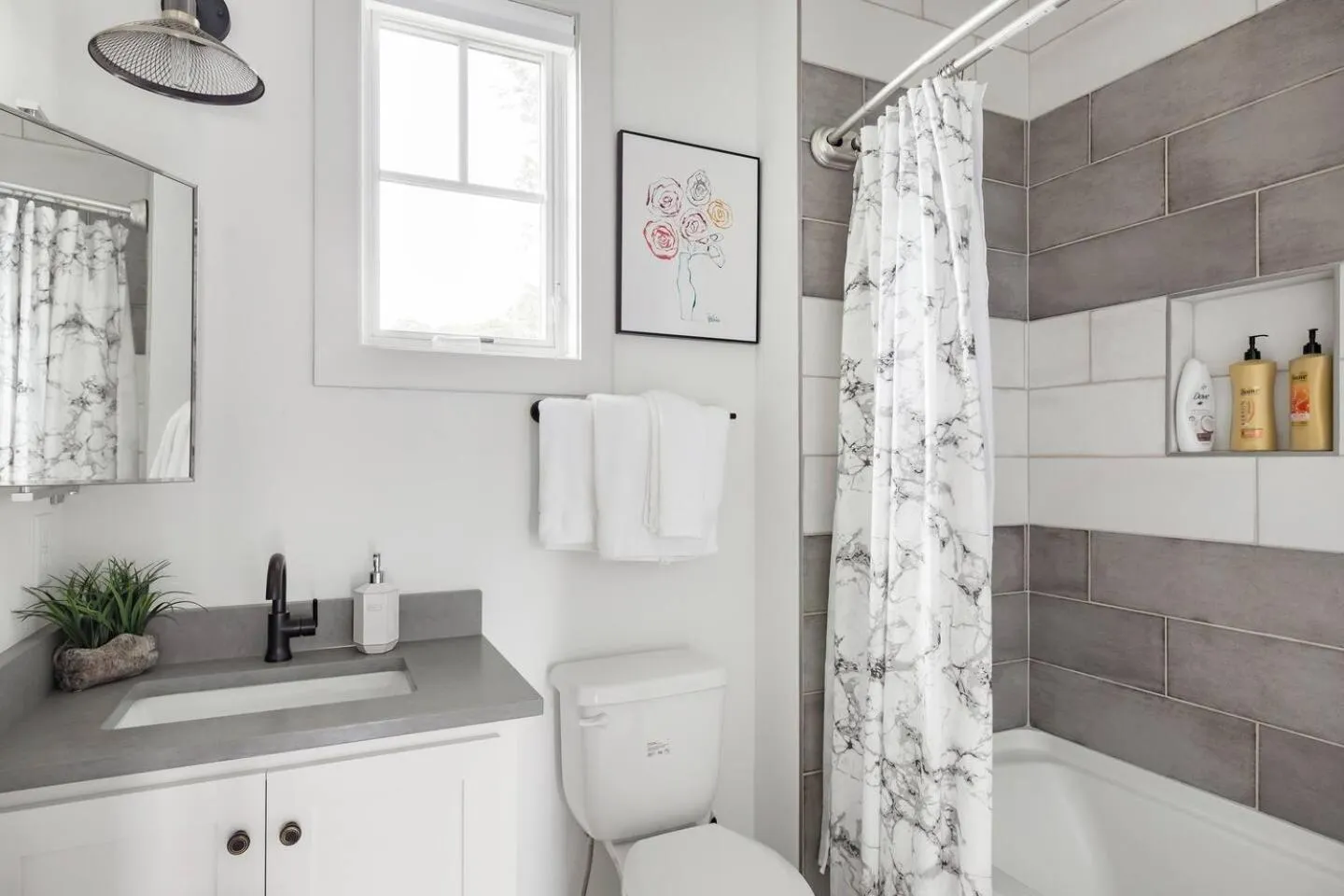 Bathroom in Brand New Luxury Home near Downtown