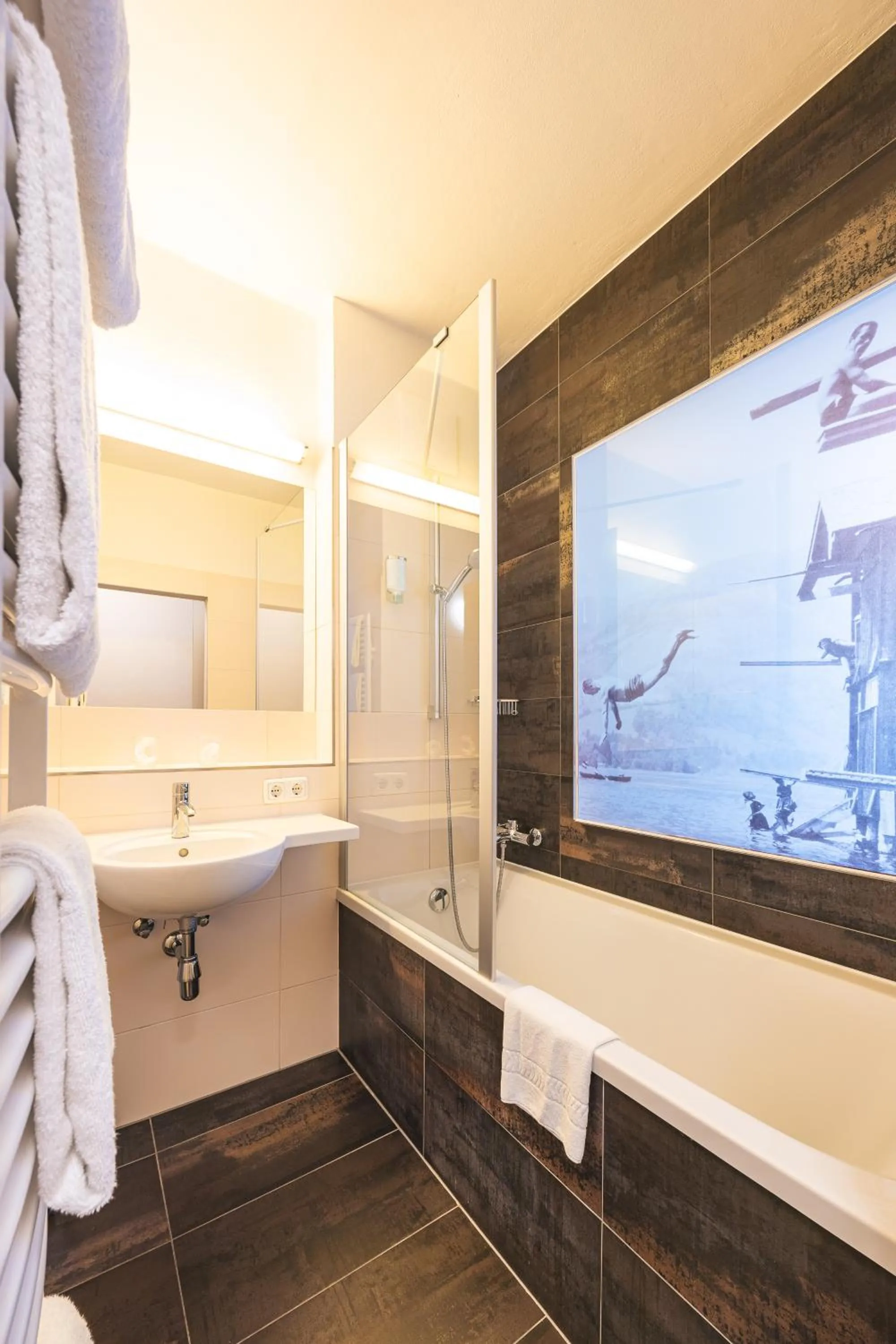 Bathroom in Fish'Inn Zell - Hotel Fischerwirt