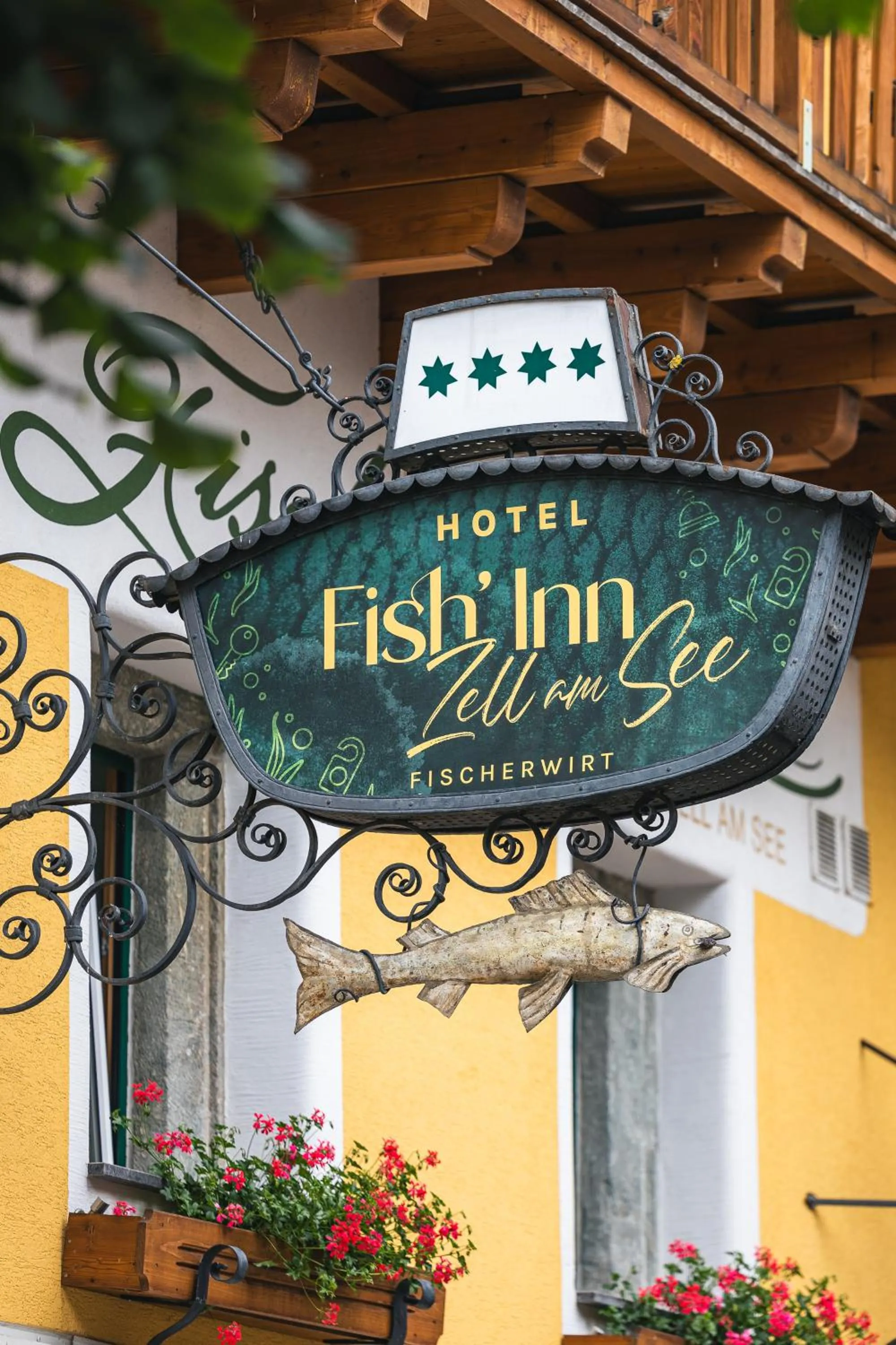 Property building in Fish'Inn Zell - Hotel Fischerwirt