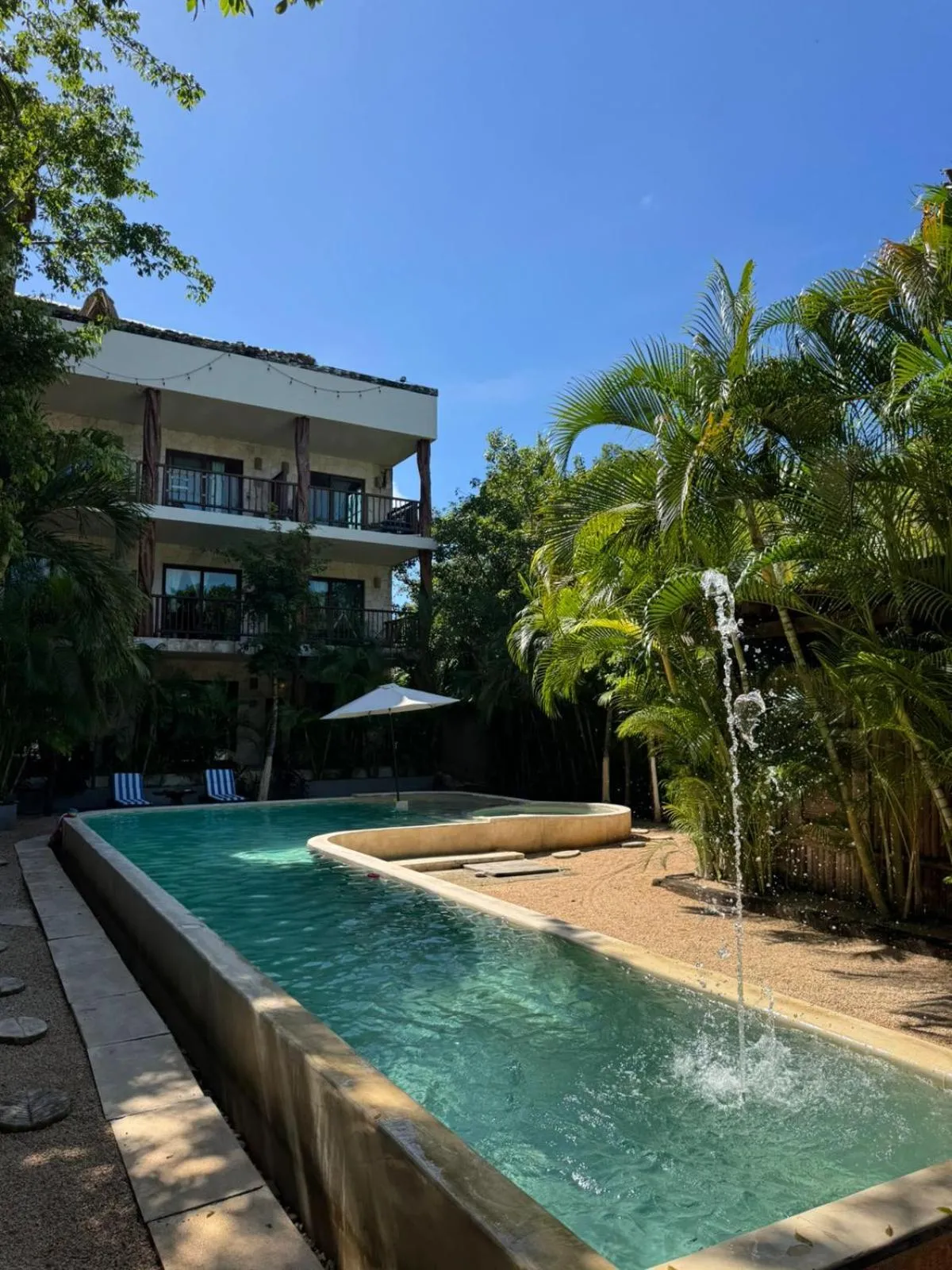 Swimming pool in Casa Tulum Hotel