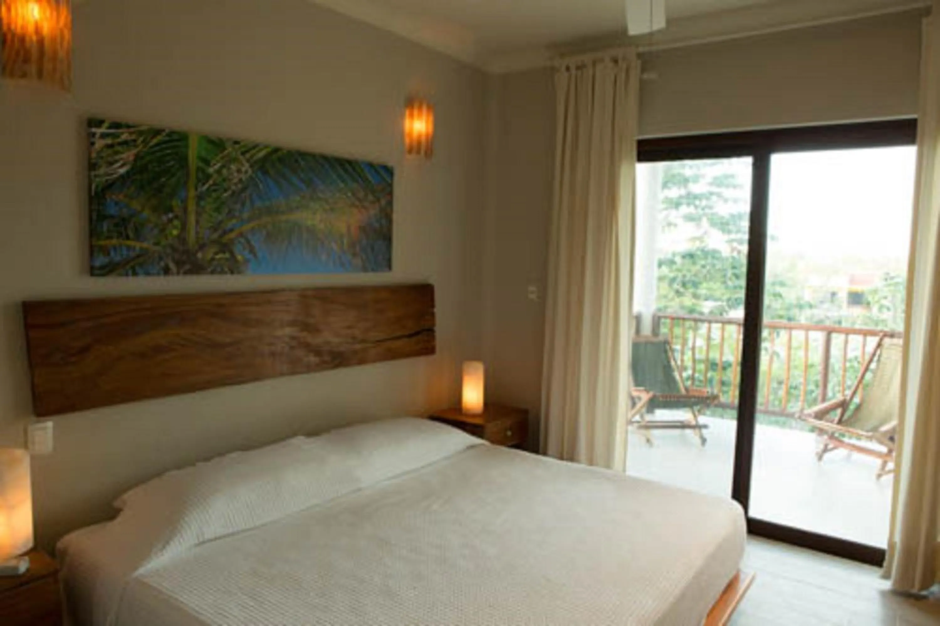 Bed in Casa Tulum Hotel