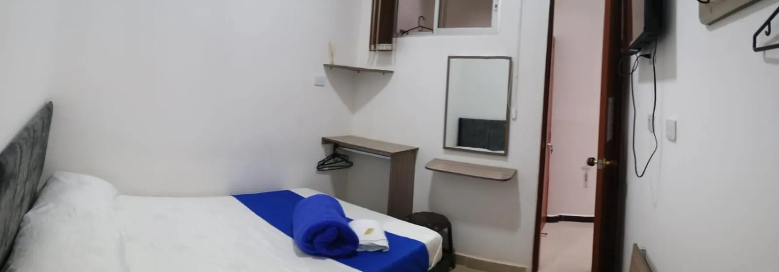 Bed in Hotel Cafe Estrella