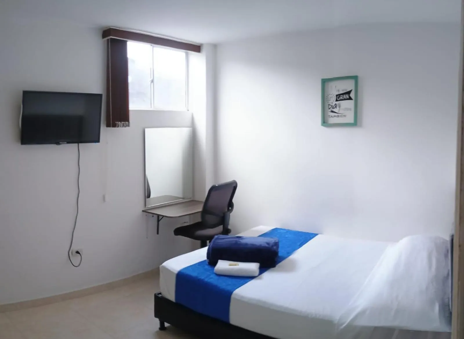 Bed in Hotel Cafe Estrella