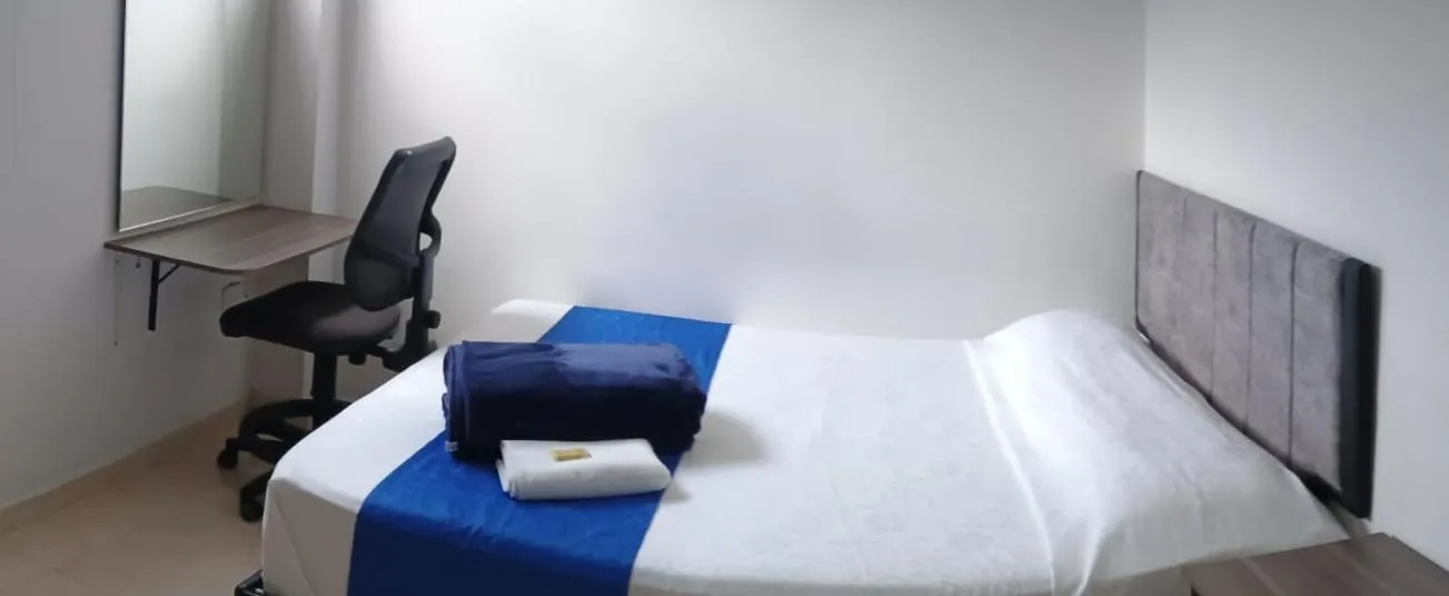 Bed in Hotel Cafe Estrella