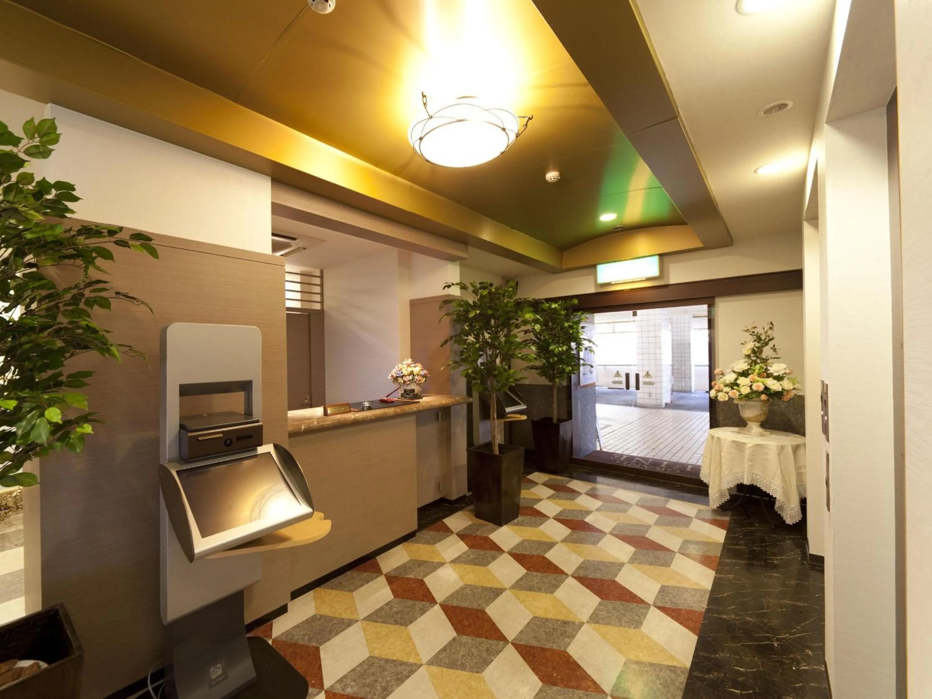 Lobby or reception, Bed in Hotel Grand Fine Toyonaka Minami