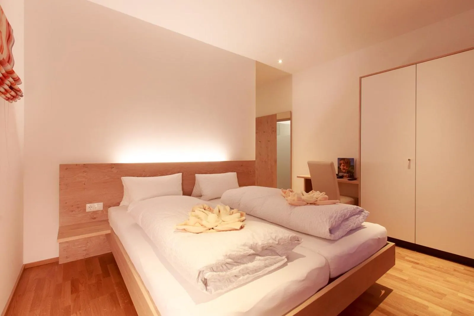 Bed in Familienhotel Adler