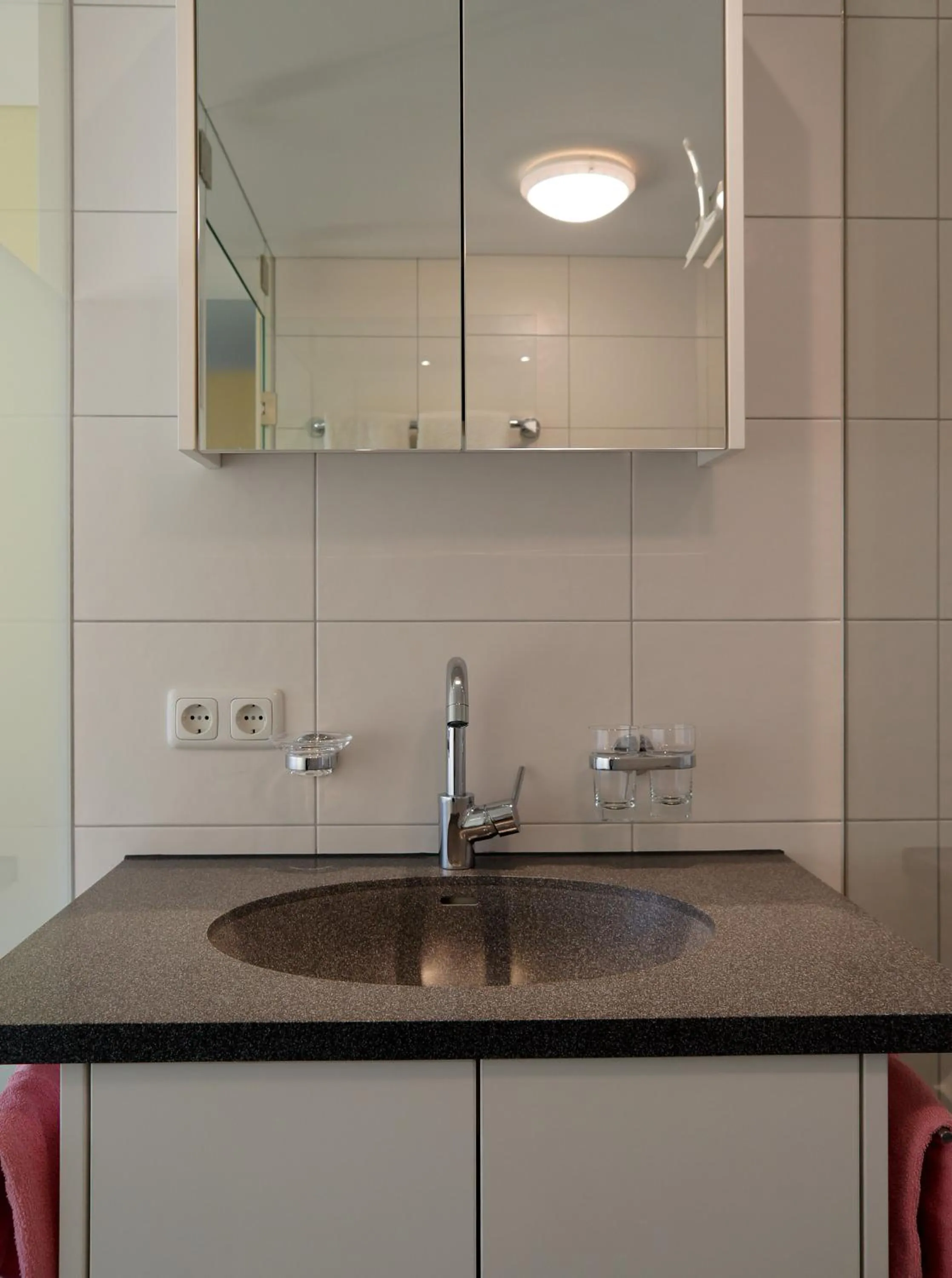 Bathroom in Familienhotel Adler