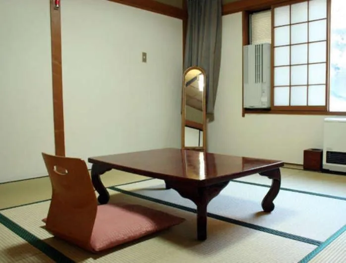 Seating area in Yakushi no Yu Yumotokan