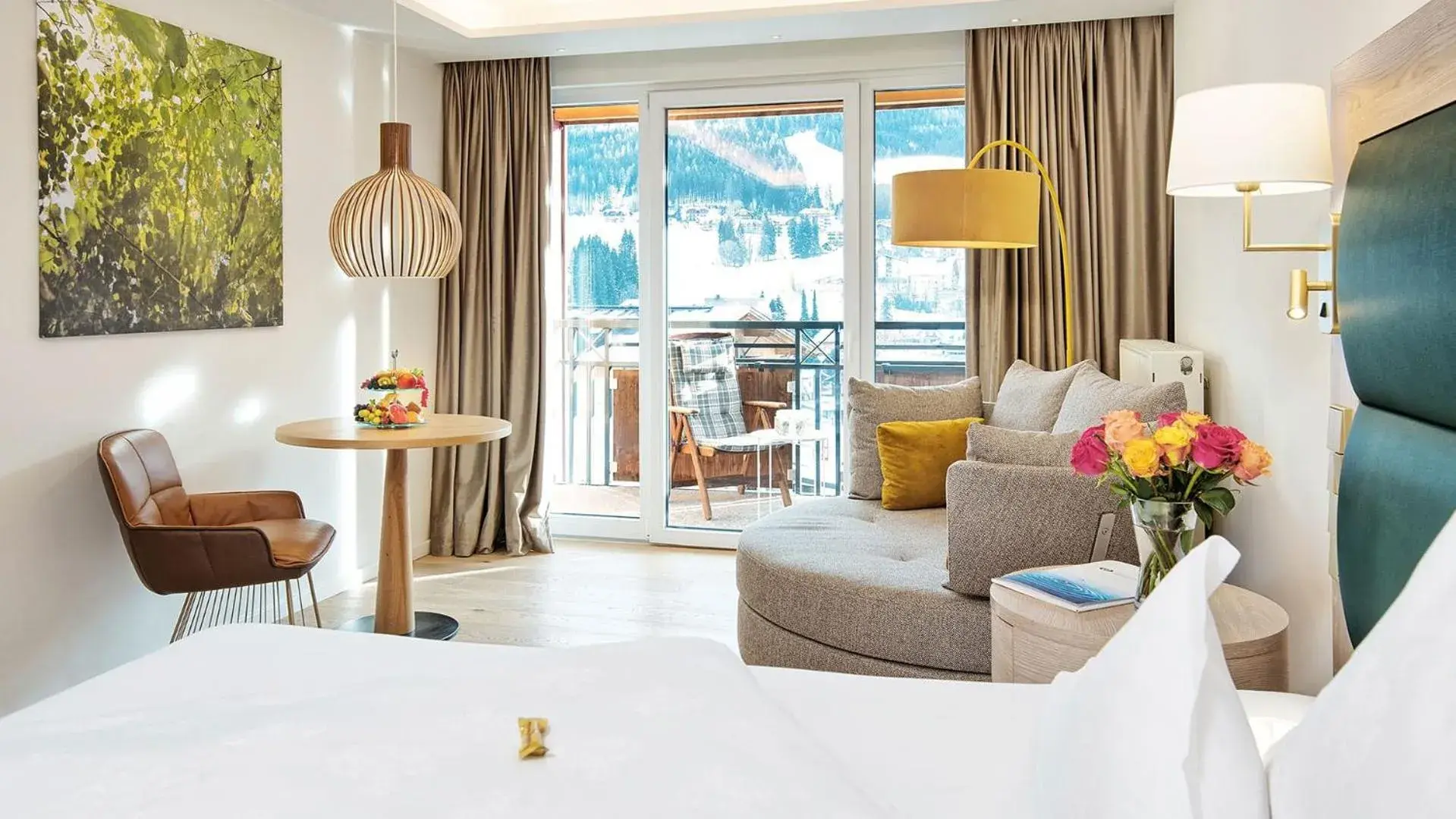 Deluxe Single Room with Balcony in DAS RONACHER Thermal Spa Hotel Deluxe Single Room with Balcony in DAS RONACHER Thermal Spa Hotel