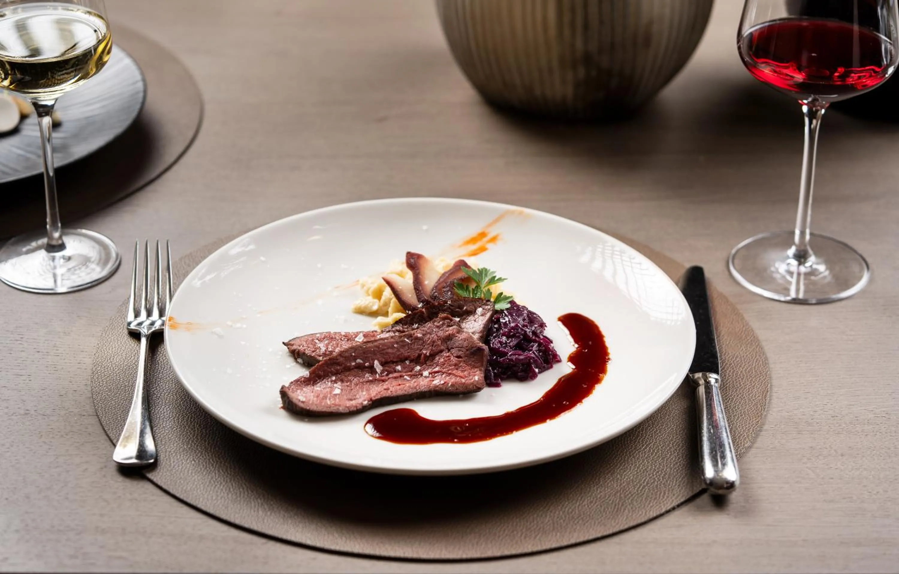 Restaurant/places to eat in DAS RONACHER Thermal Spa Hotel