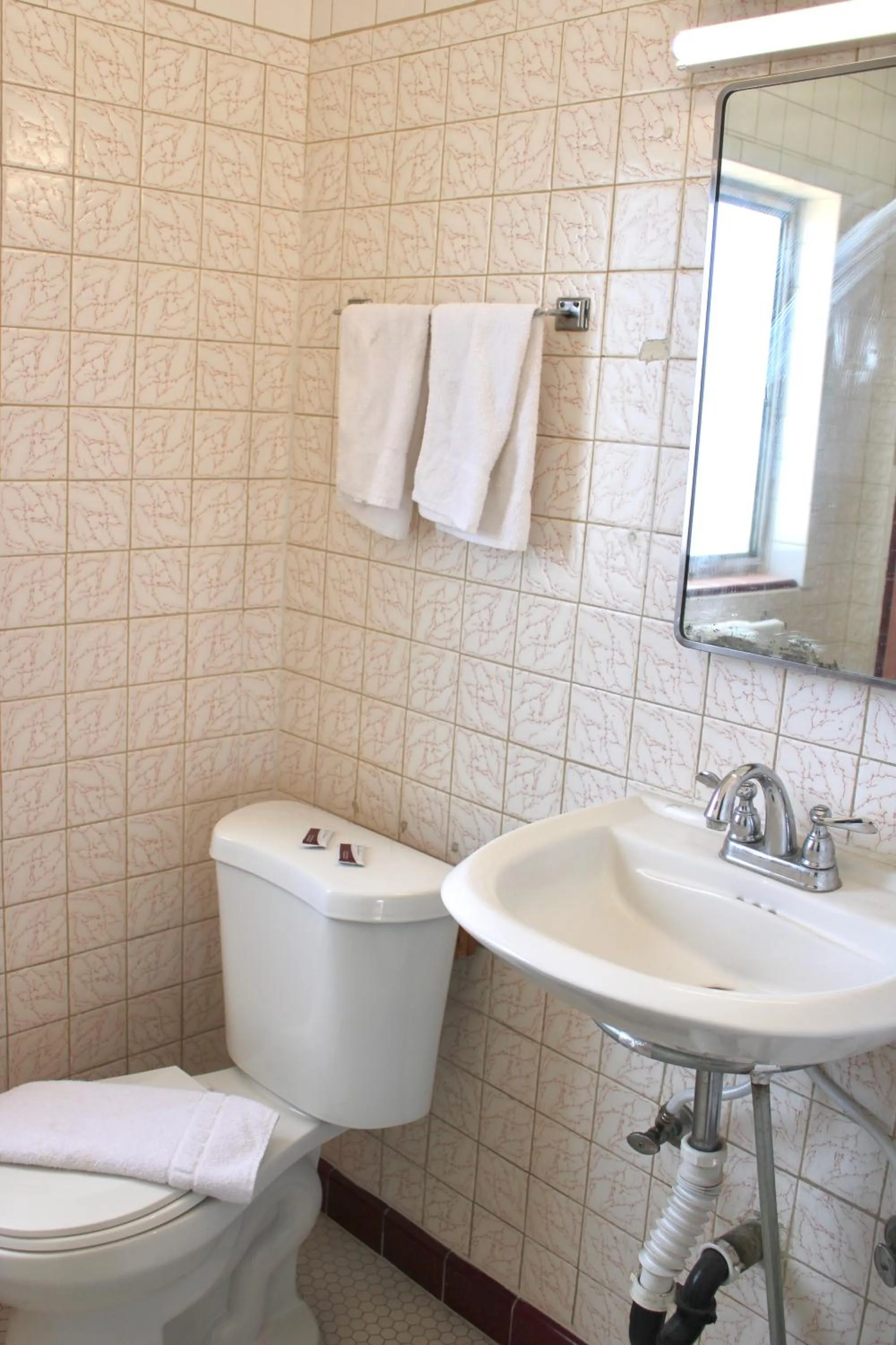 Bathroom in Economy Inn