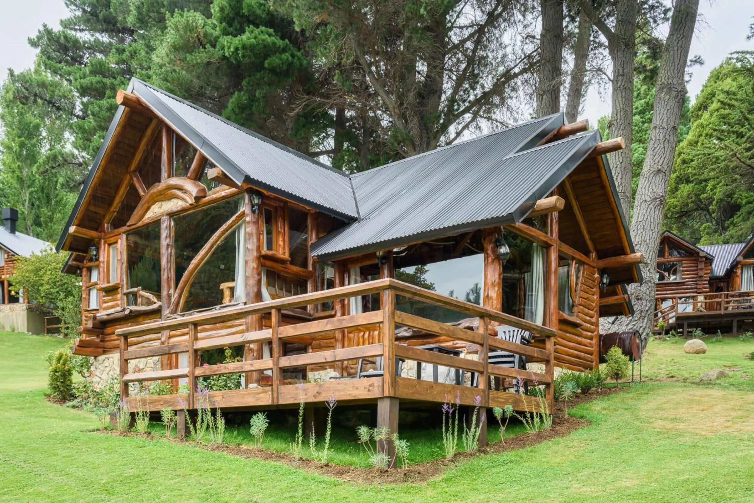 View (from property/room) in Cabañas Villa Labrador con costa de lago