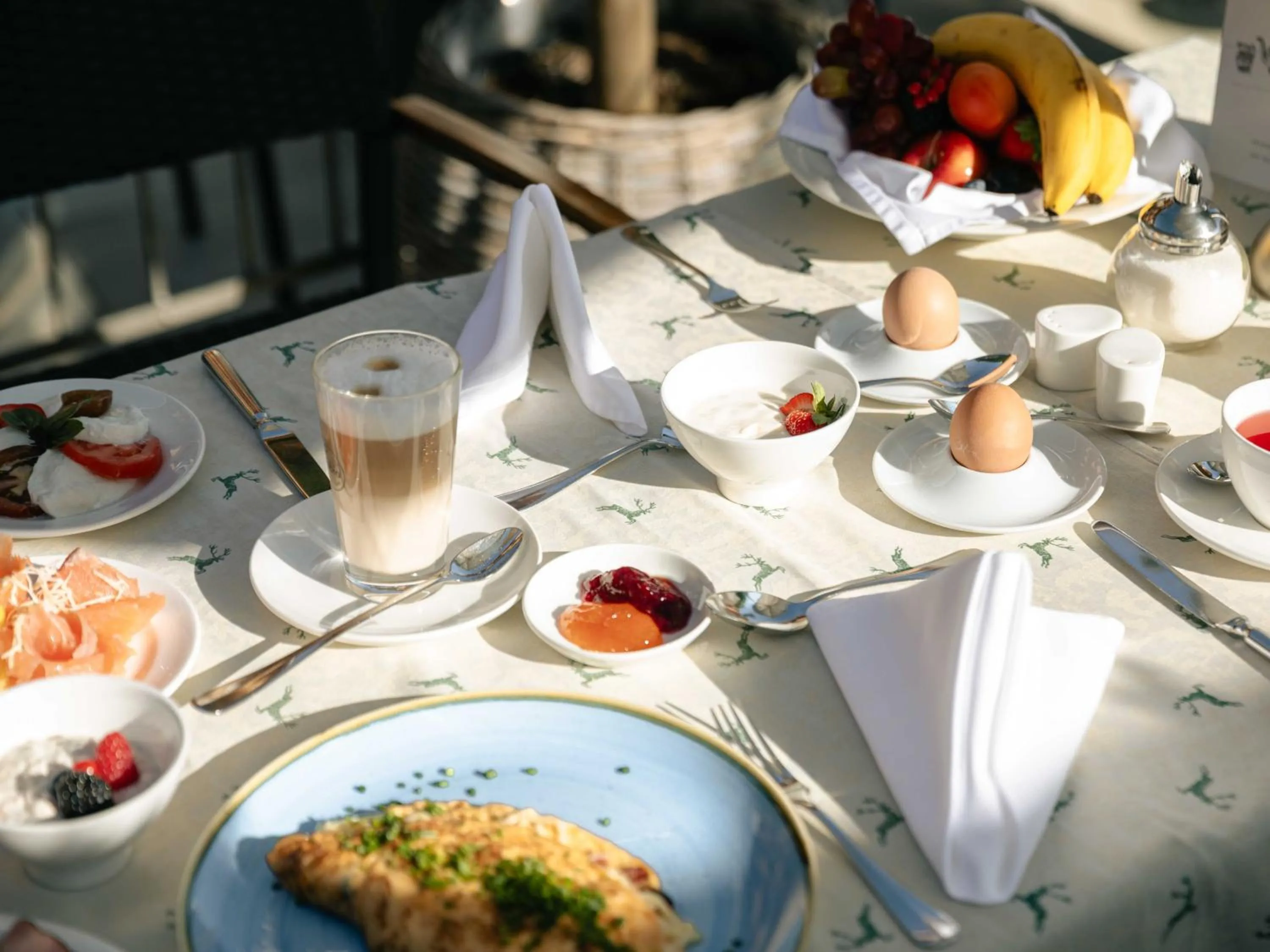 Breakfast in Hotel Kaiserhof Kitzbühel, 4 Sterne Superior