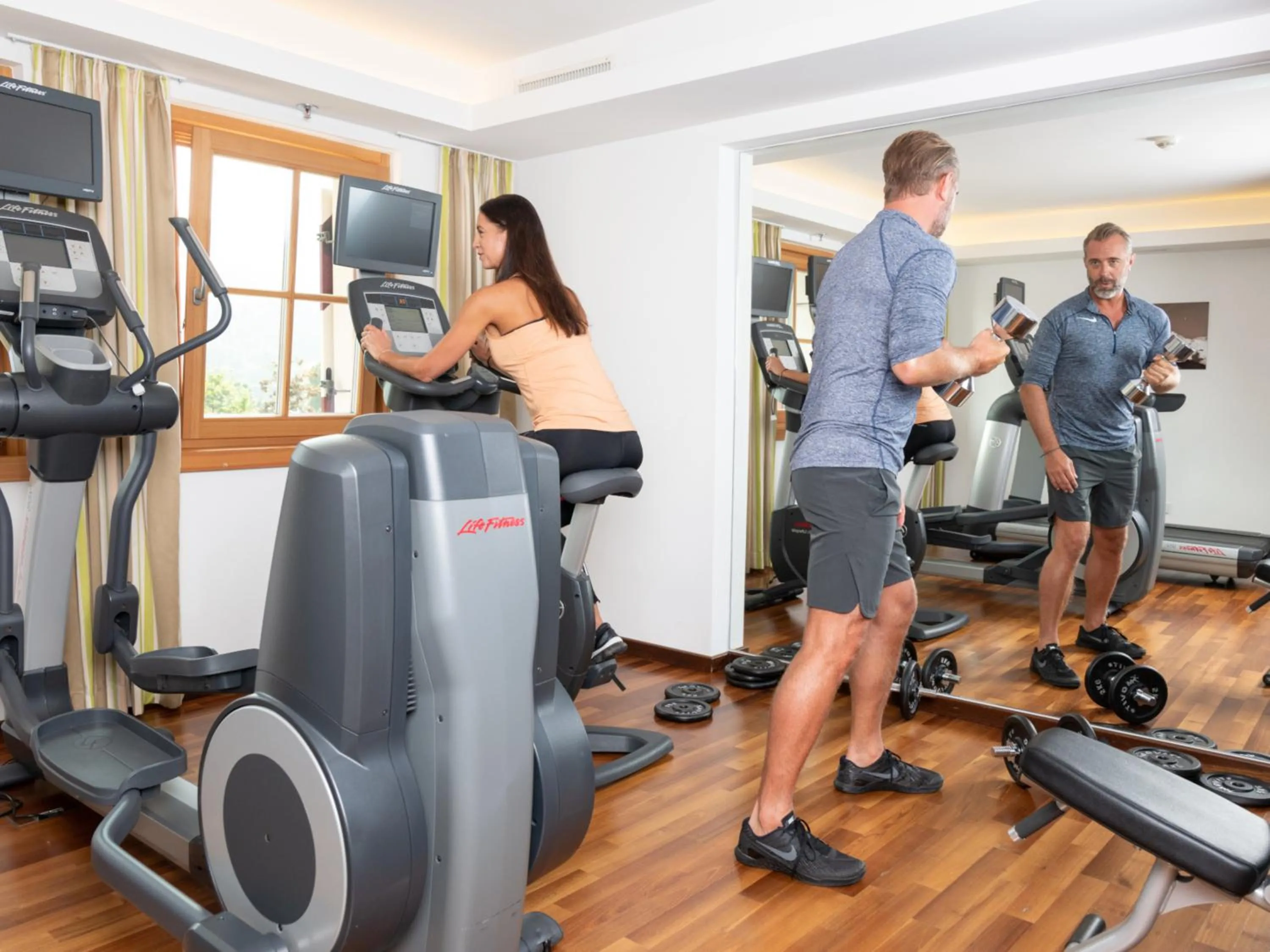 Fitness centre/facilities in Hotel Kaiserhof Kitzbühel, 4 Sterne Superior
