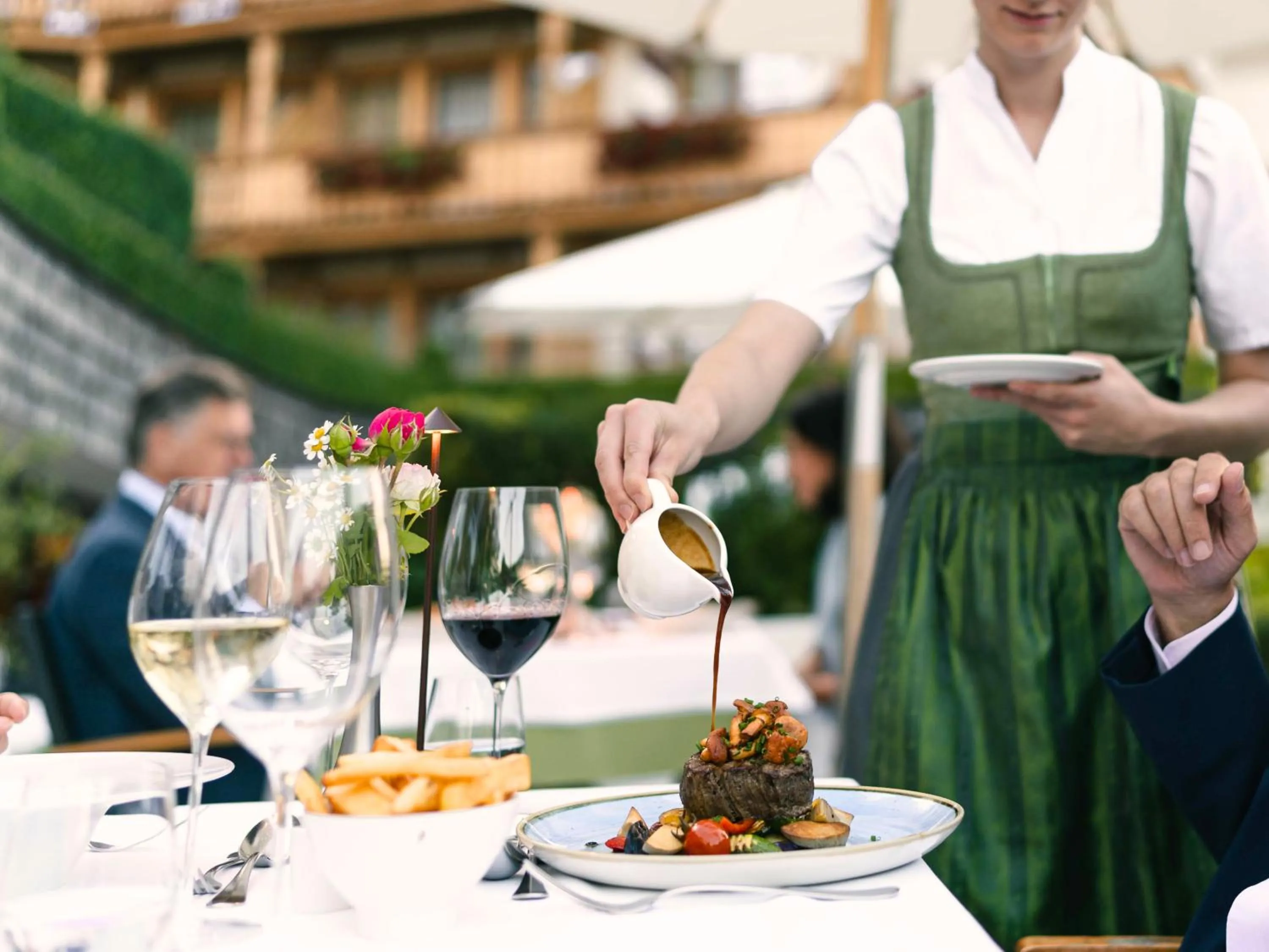 Restaurant/places to eat in Hotel Kaiserhof Kitzbühel, 4 Sterne Superior