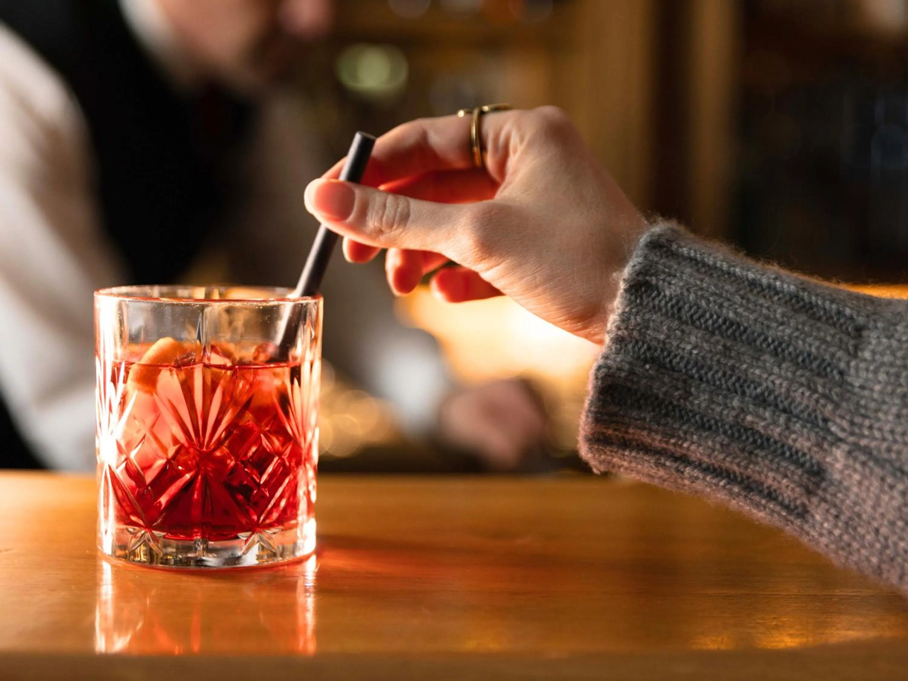 Lounge or bar in Hotel Kaiserhof Kitzbühel, 4 Sterne Superior