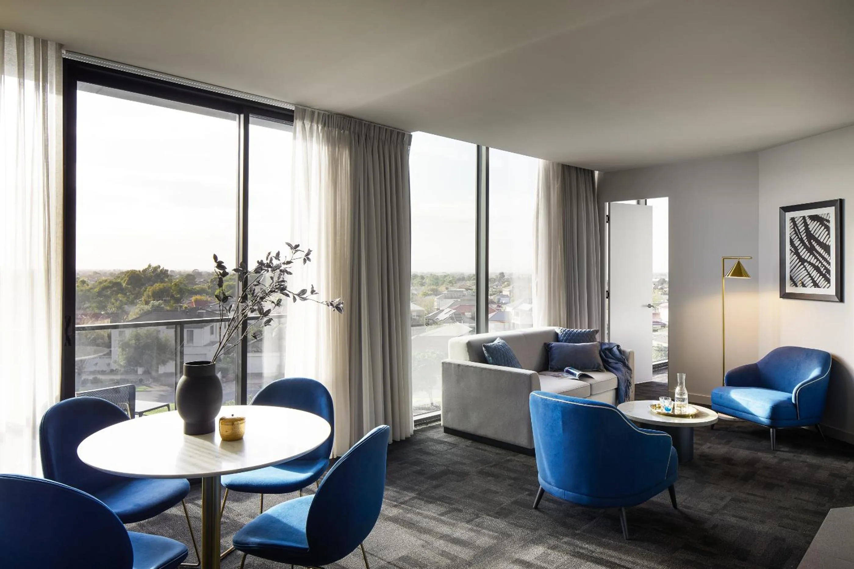 Living room in Punthill Caroline Springs