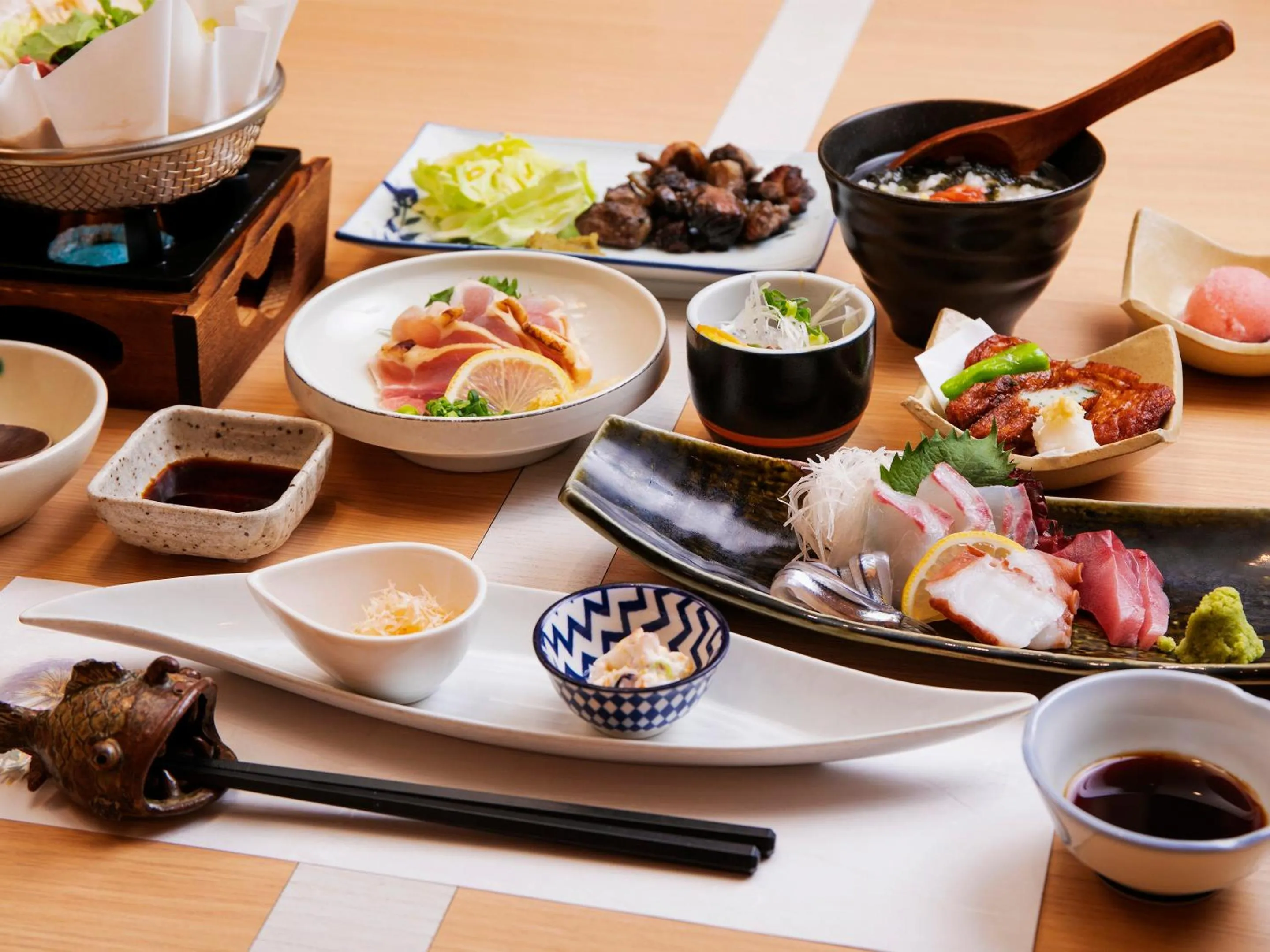 Dinner in Hotel New Nishino