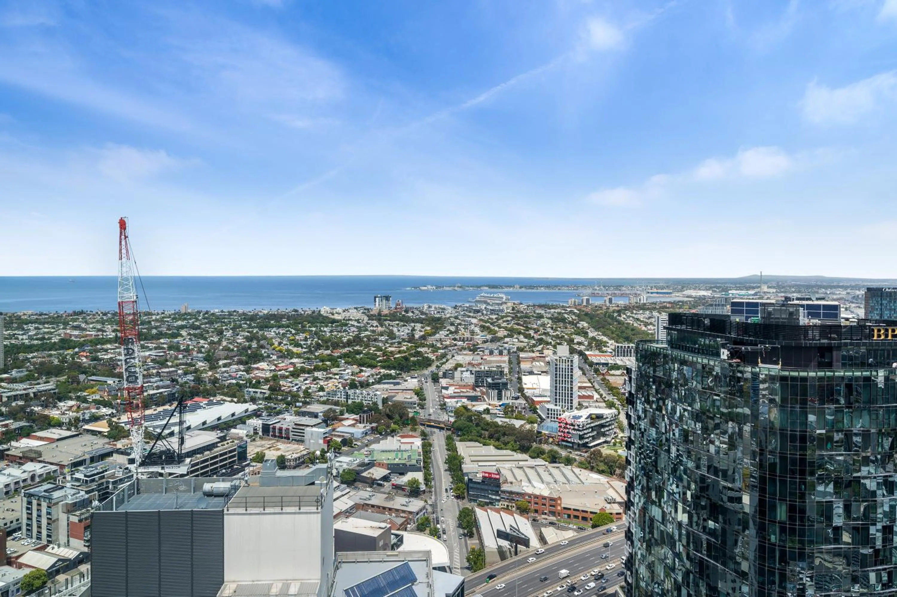Sea view in Melbourne City Apartments Panoramic Skyview Penthouse