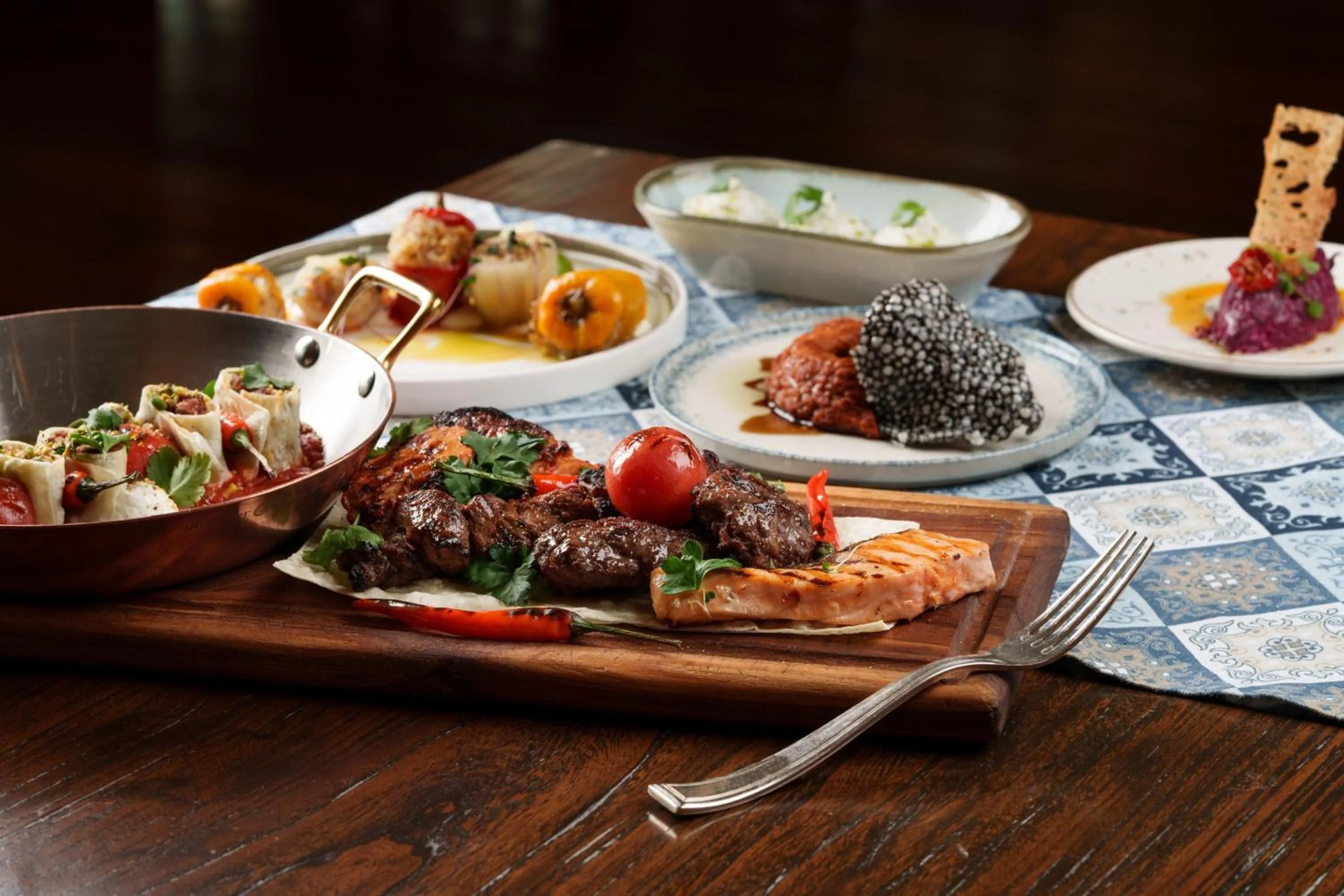 Restaurant/places to eat in The Ritz-Carlton, Almaty