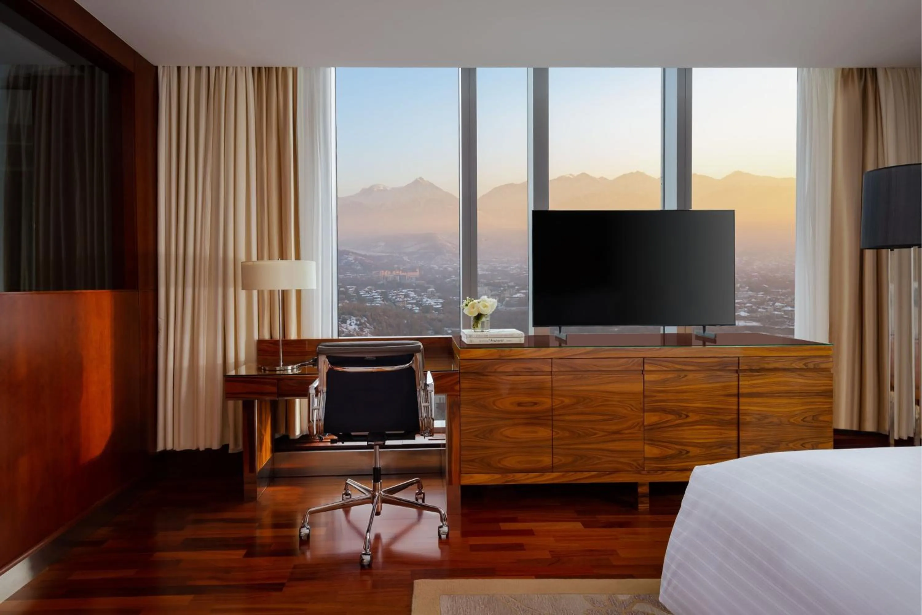 Photo of the whole room, Bed in The Ritz-Carlton, Almaty