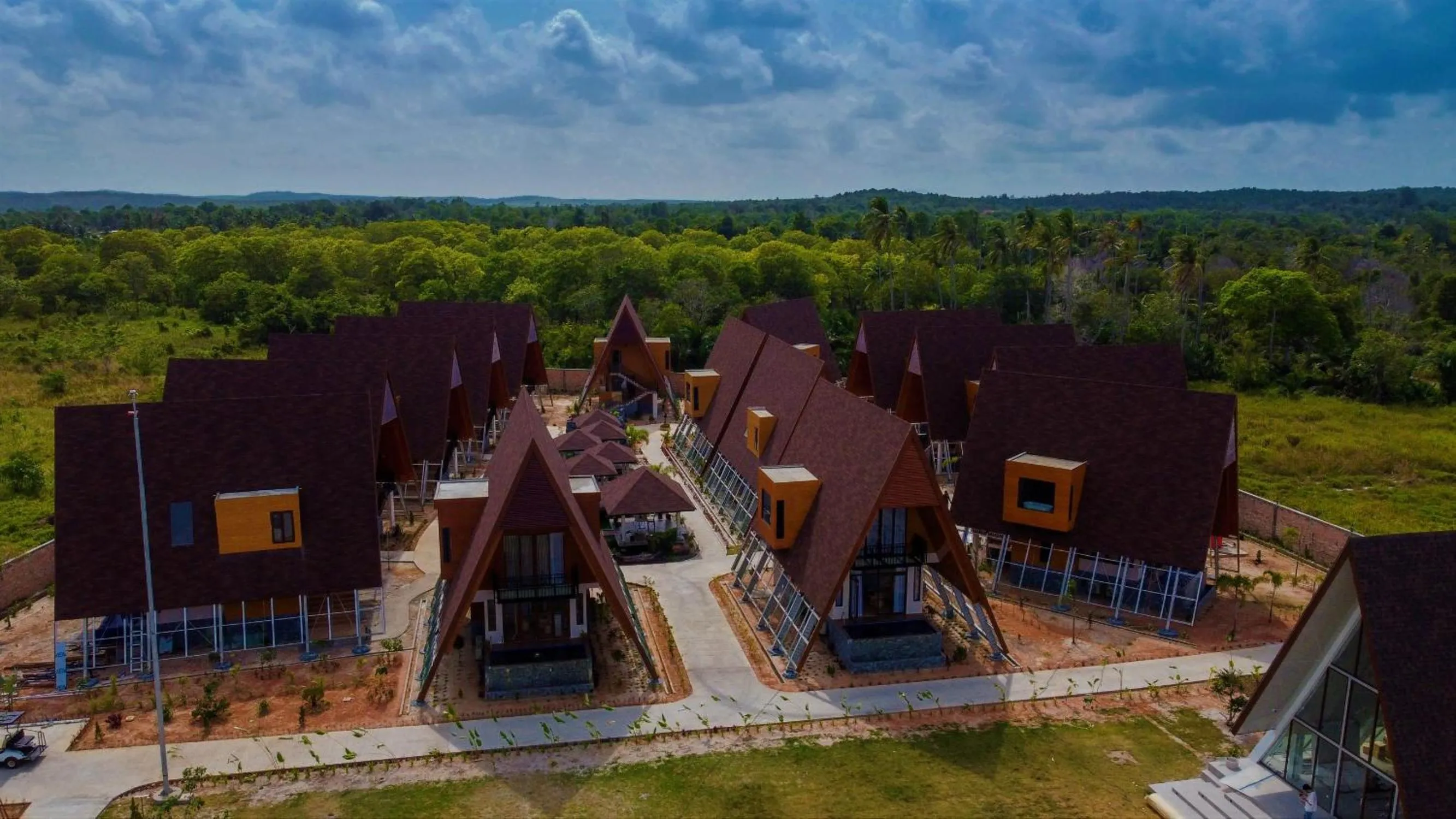 Bird's eye view in One of A Kind Resort @Trikora Beach - Bintan