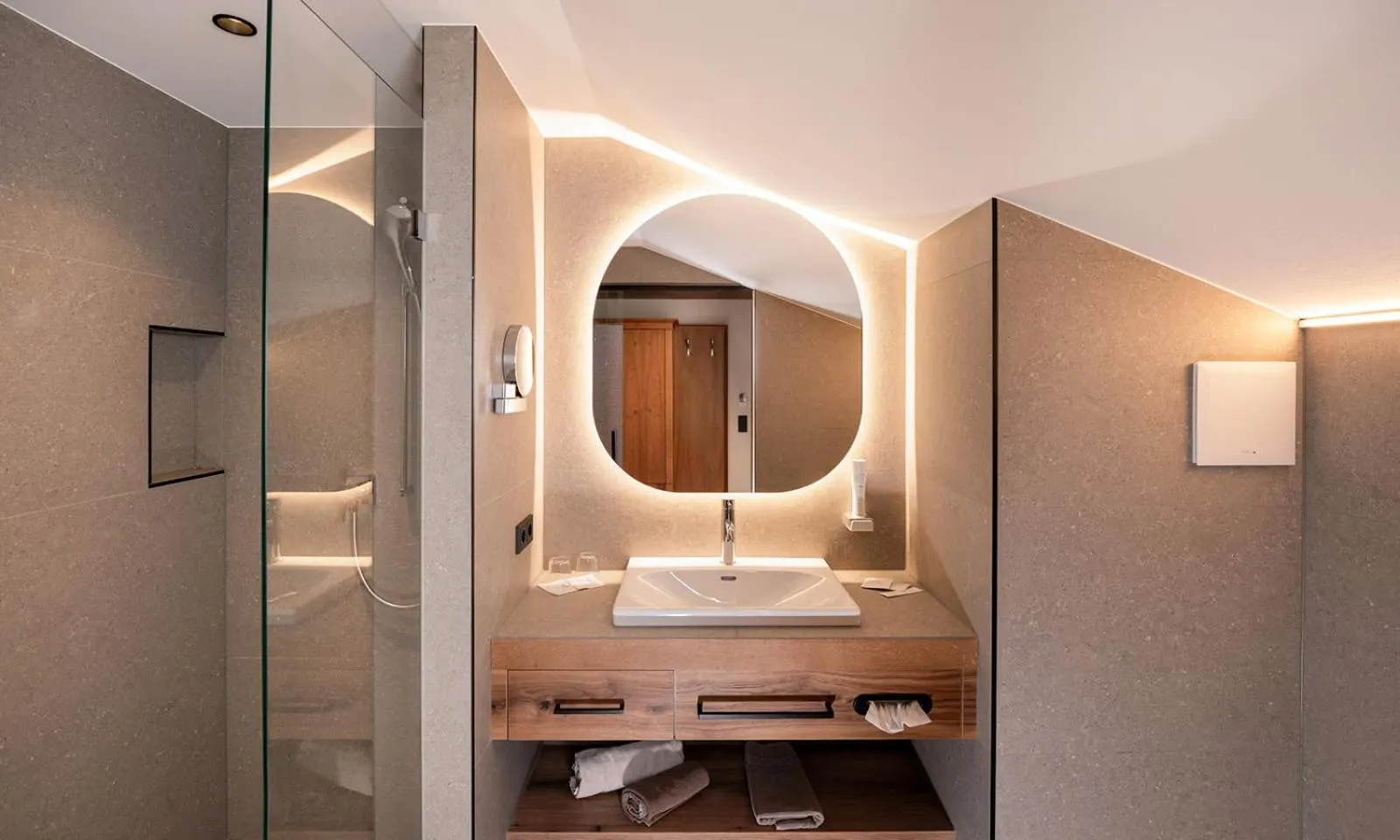 Bathroom in Hotel Königgut