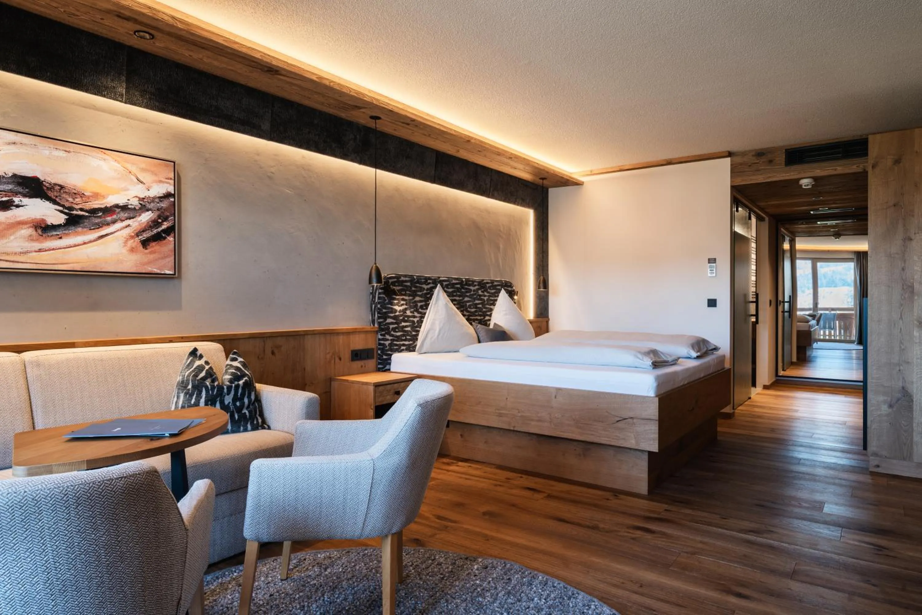 Bed in Hotel Königgut