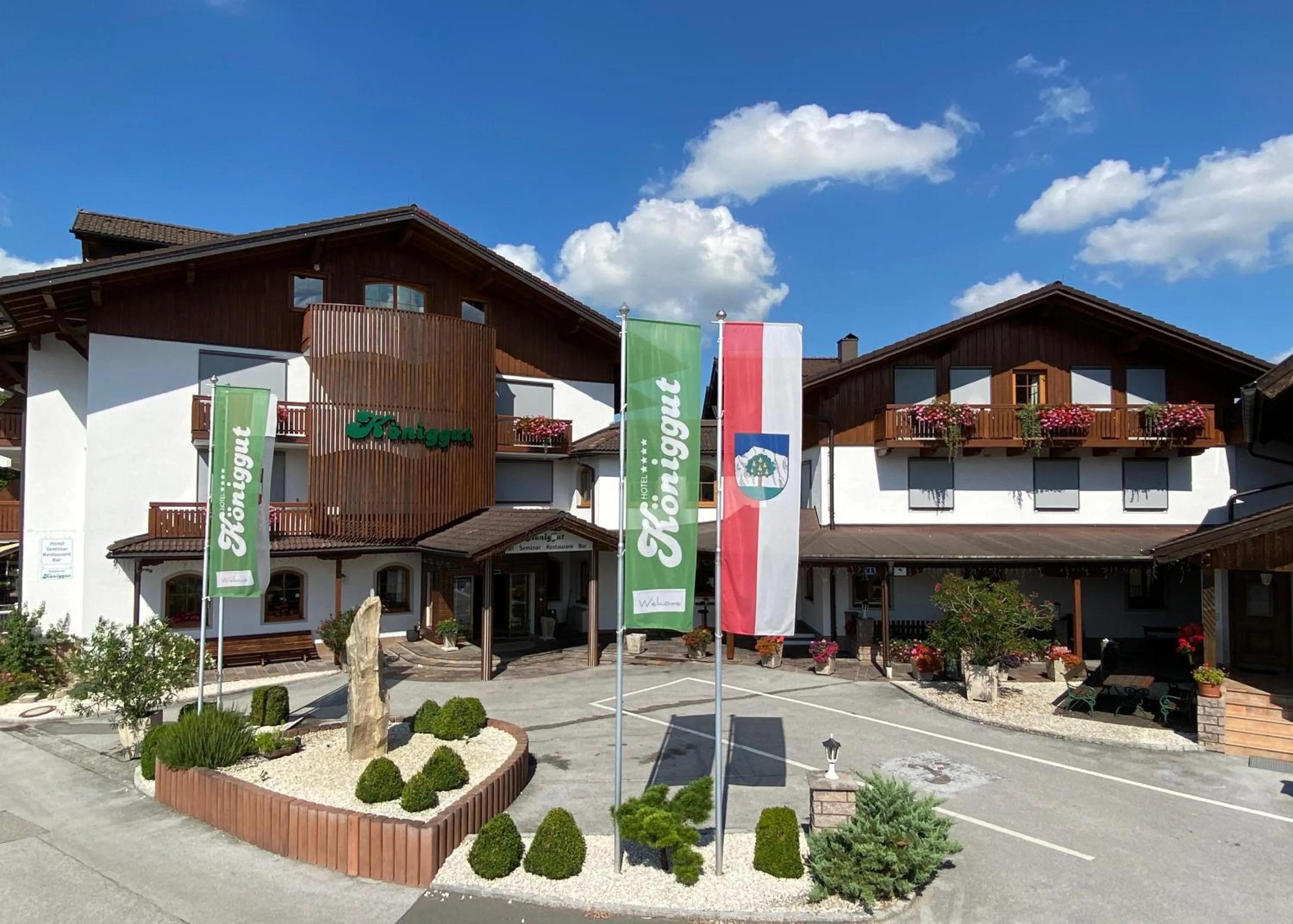 Facade/entrance in Hotel Königgut