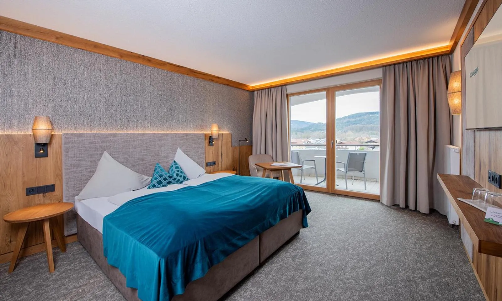 Bed in Hotel Königgut