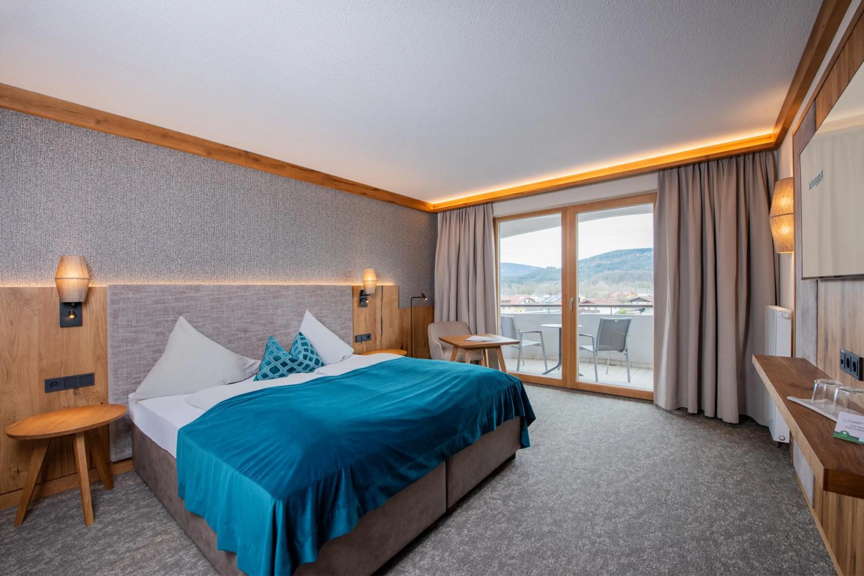 Bed in Hotel Königgut