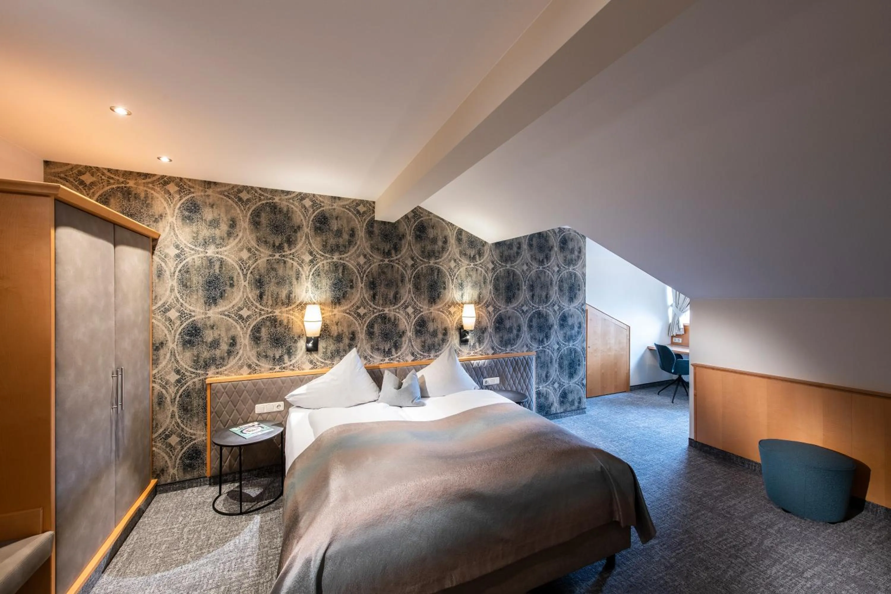 Bed in Hotel Königgut