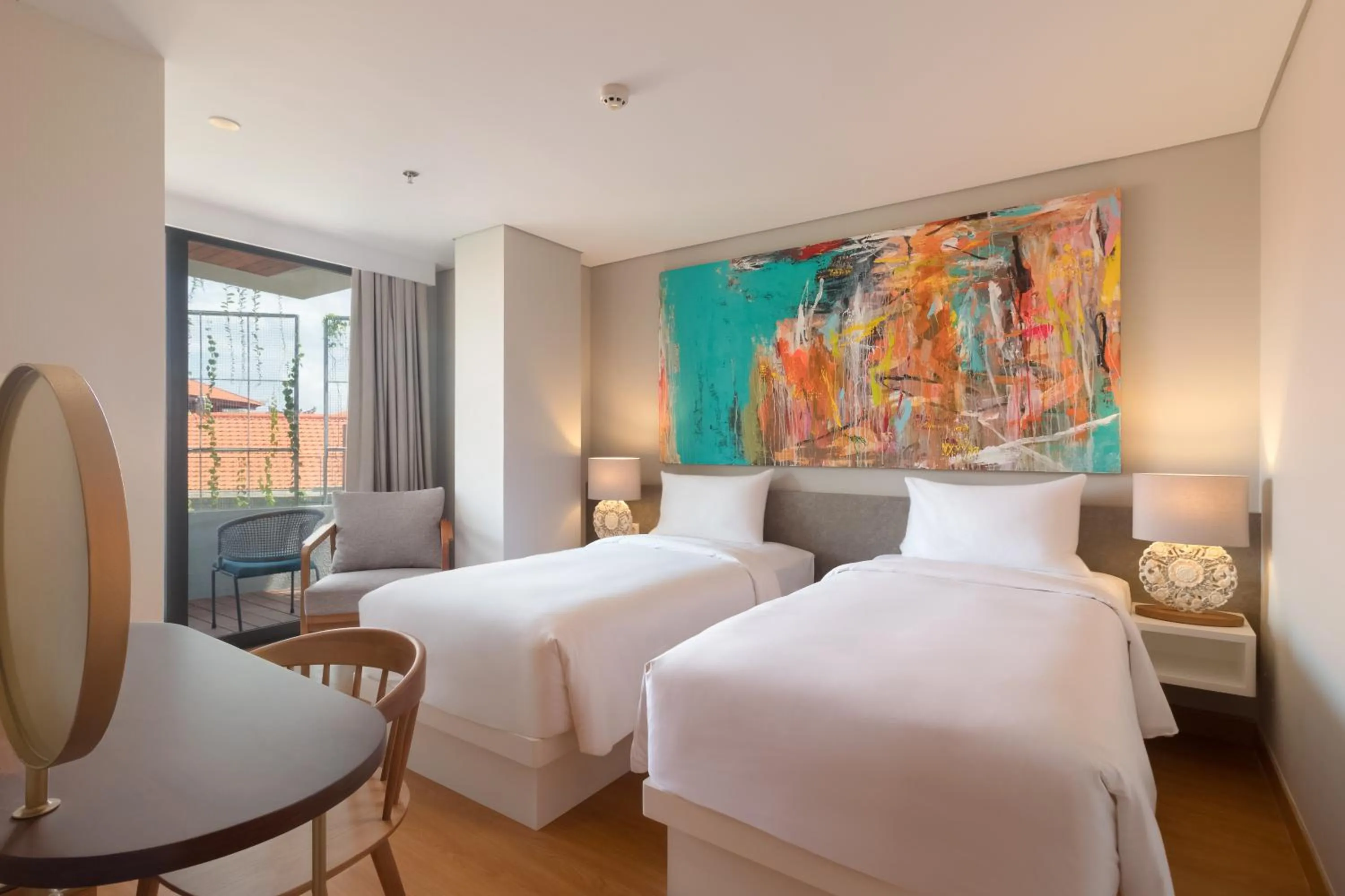 Bedroom, Bed in Beachwalk Residence