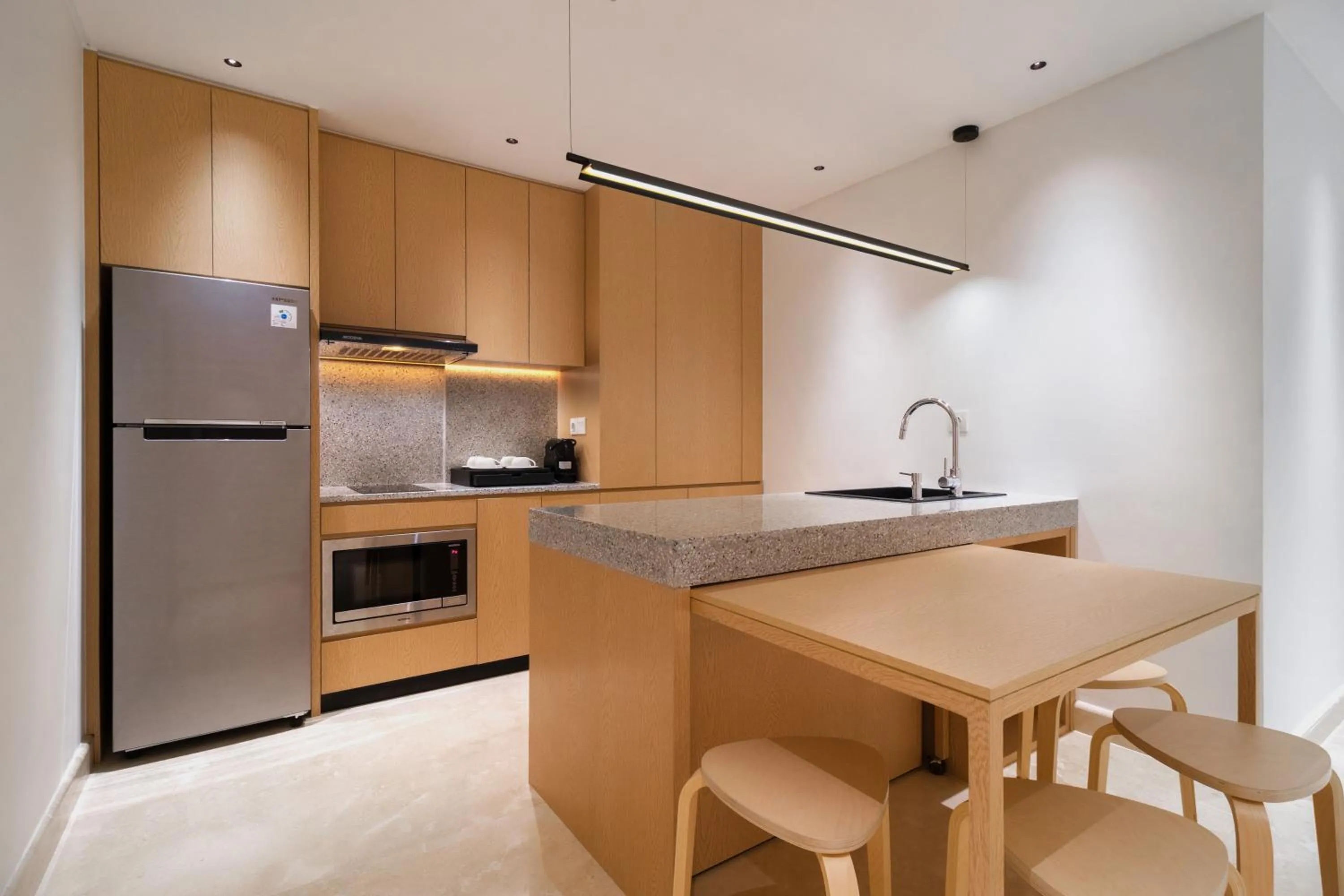 Kitchen or kitchenette in Beachwalk Residence