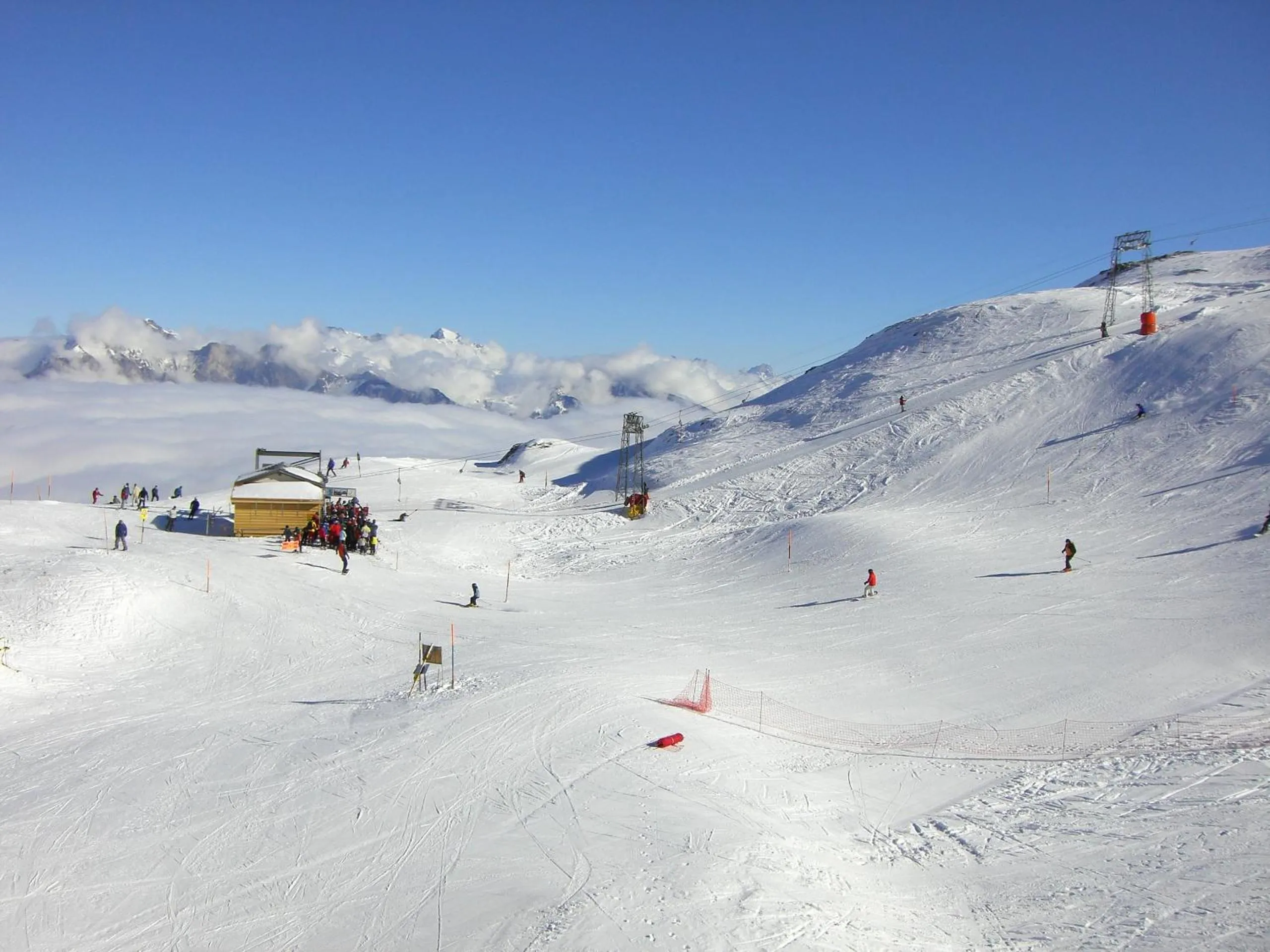 Skiing in Berghotel Gaffia