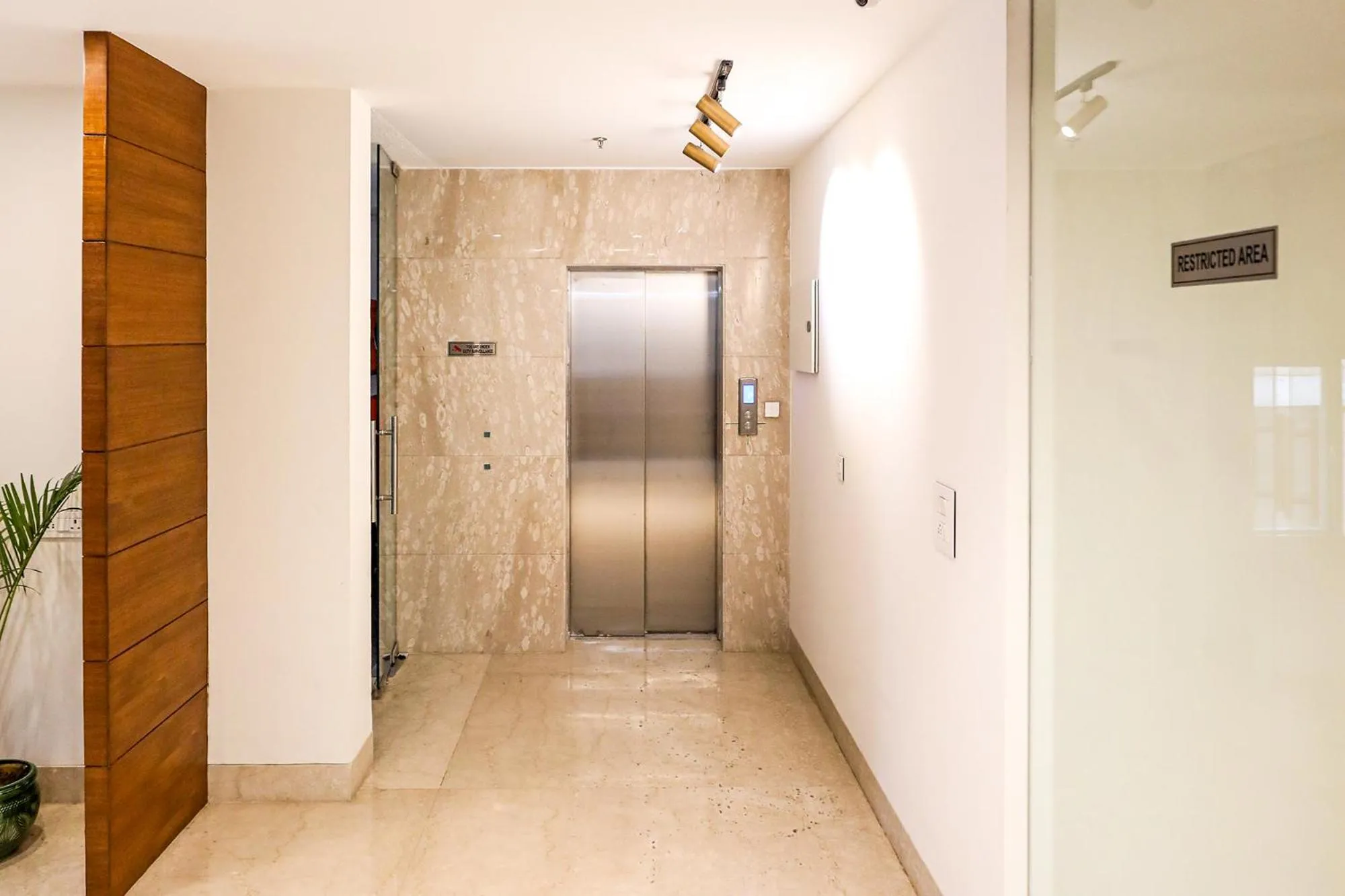 elevator in FabHotel La Paz Stay B&B