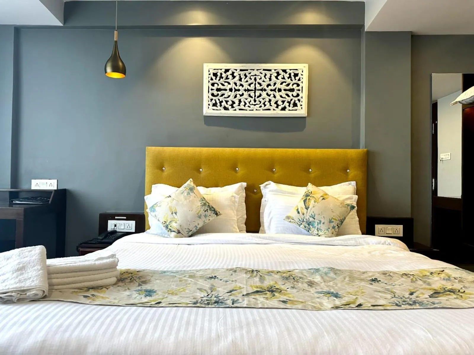 Bed in Olive By Tej Hotel And Resorts