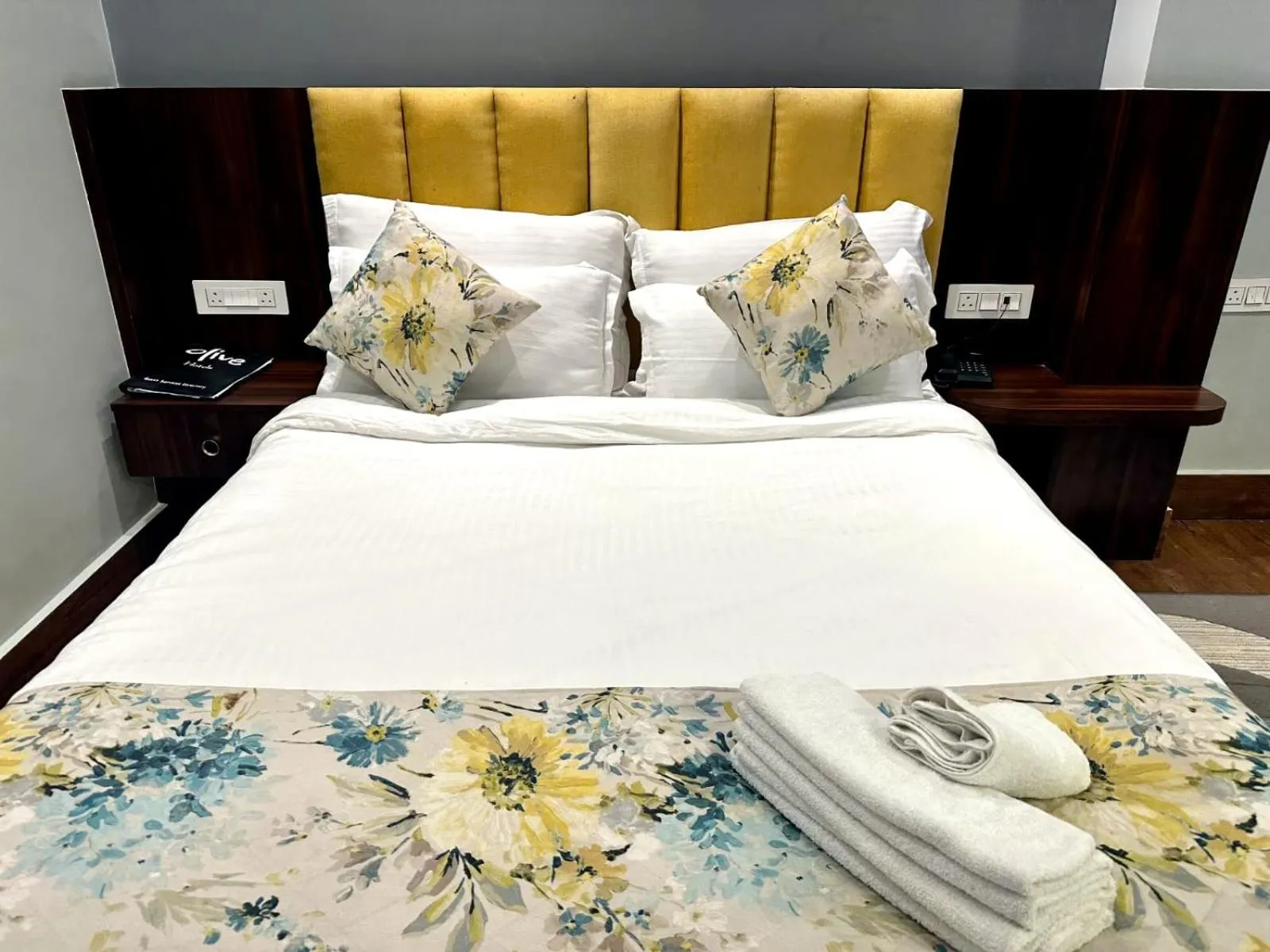 Bed in Olive By Tej Hotel And Resorts