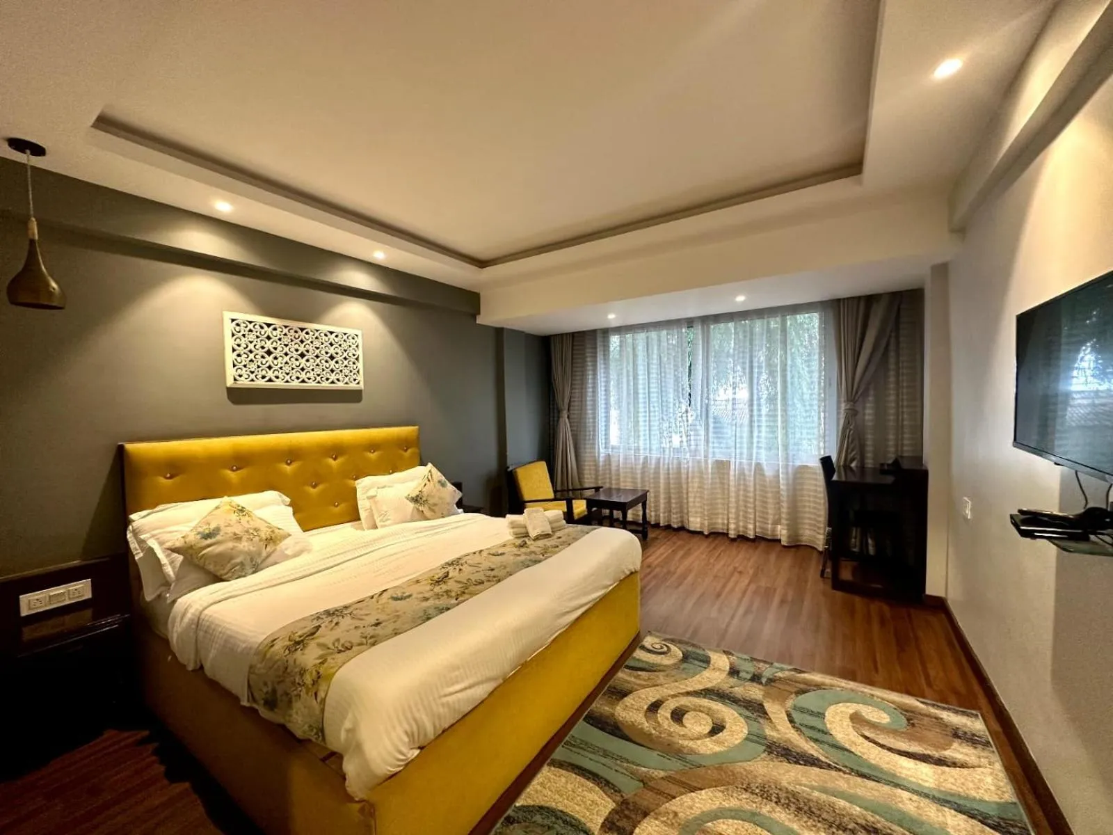 Bed in Olive By Tej Hotel And Resorts