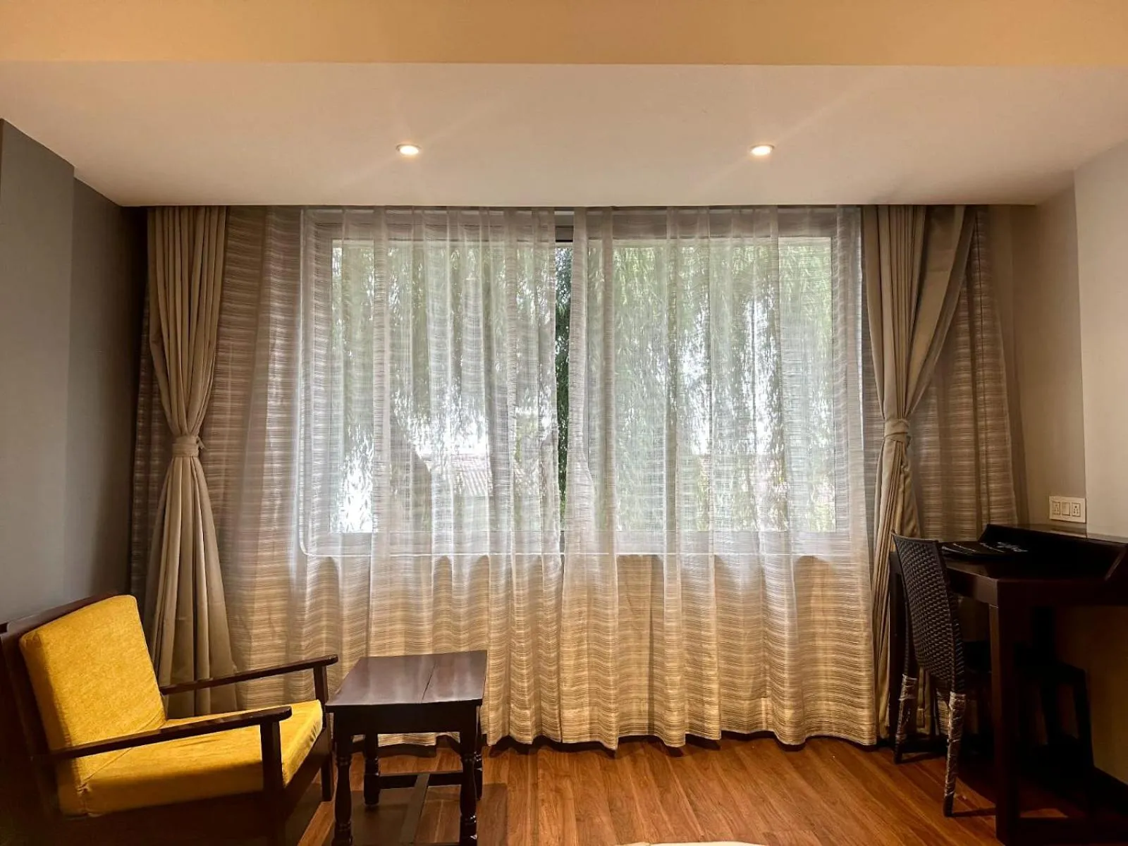 Seating area in Olive By Tej Hotel And Resorts