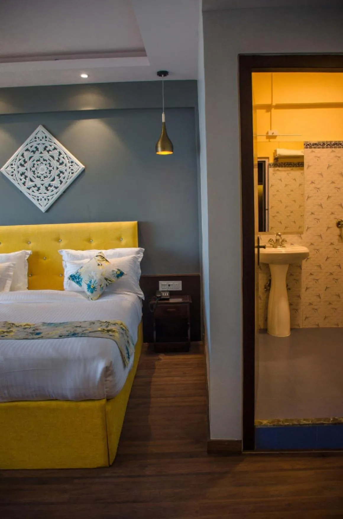 Bed in Olive By Tej Hotel And Resorts