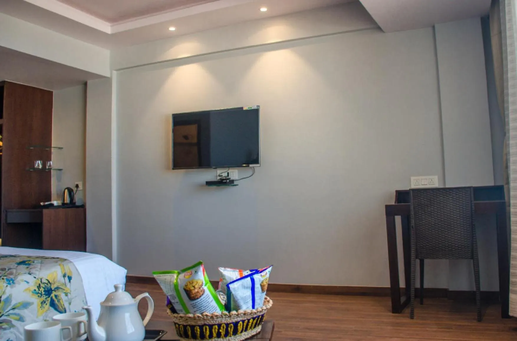 TV and multimedia, Bed in Olive By Tej Hotel And Resorts