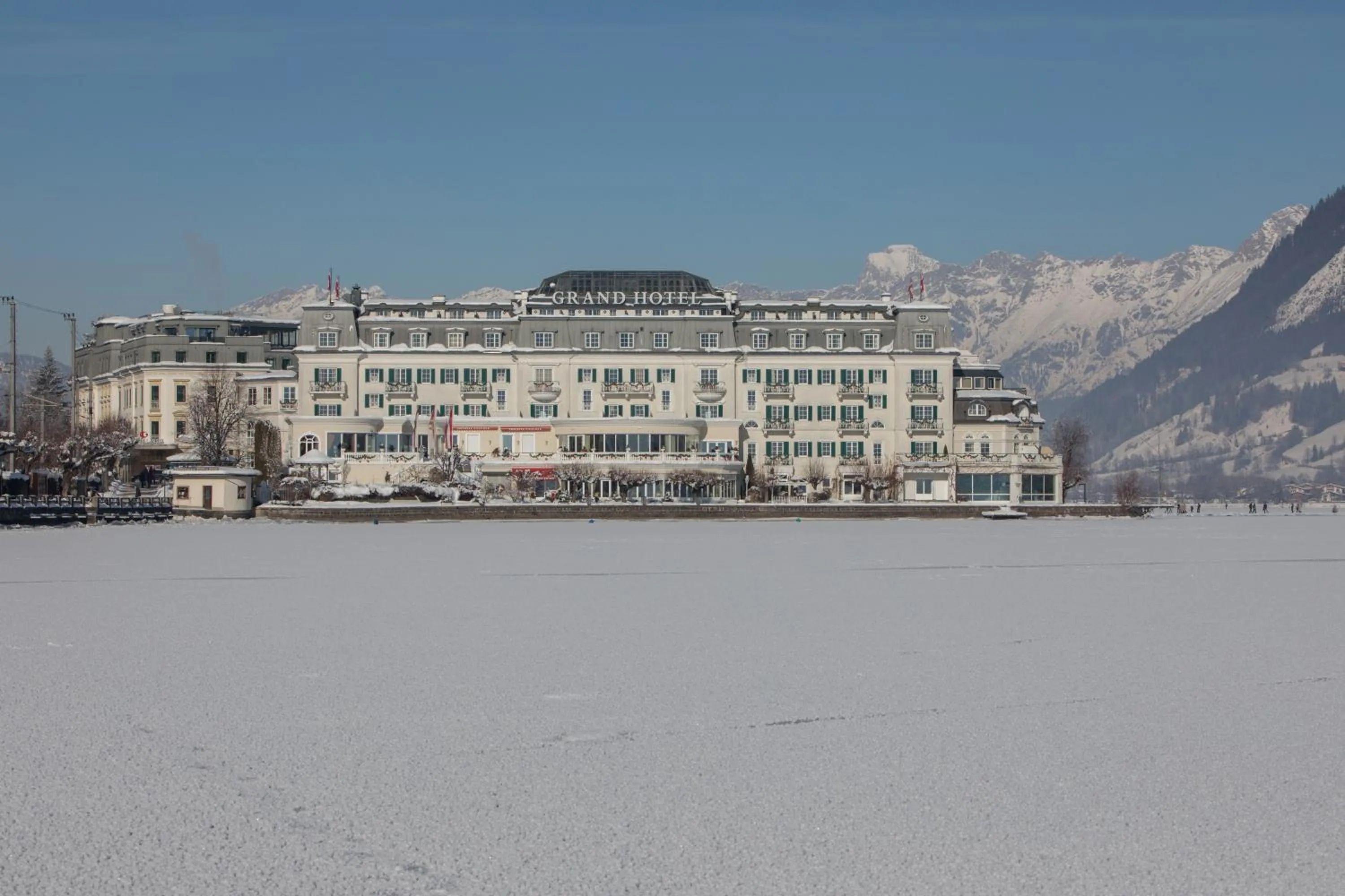 Lake view in Grand Hotel Zell am See